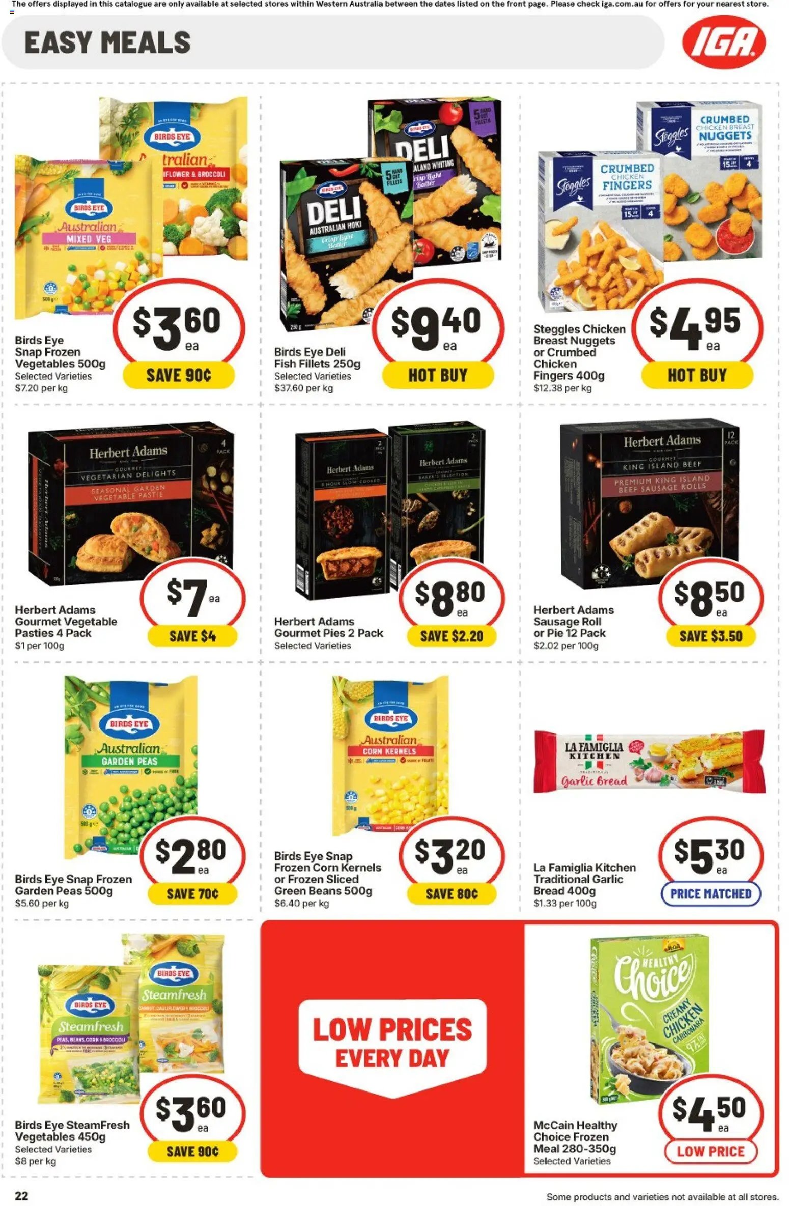 IGA catalogue from 07/10/2026 IGA catalogue WA