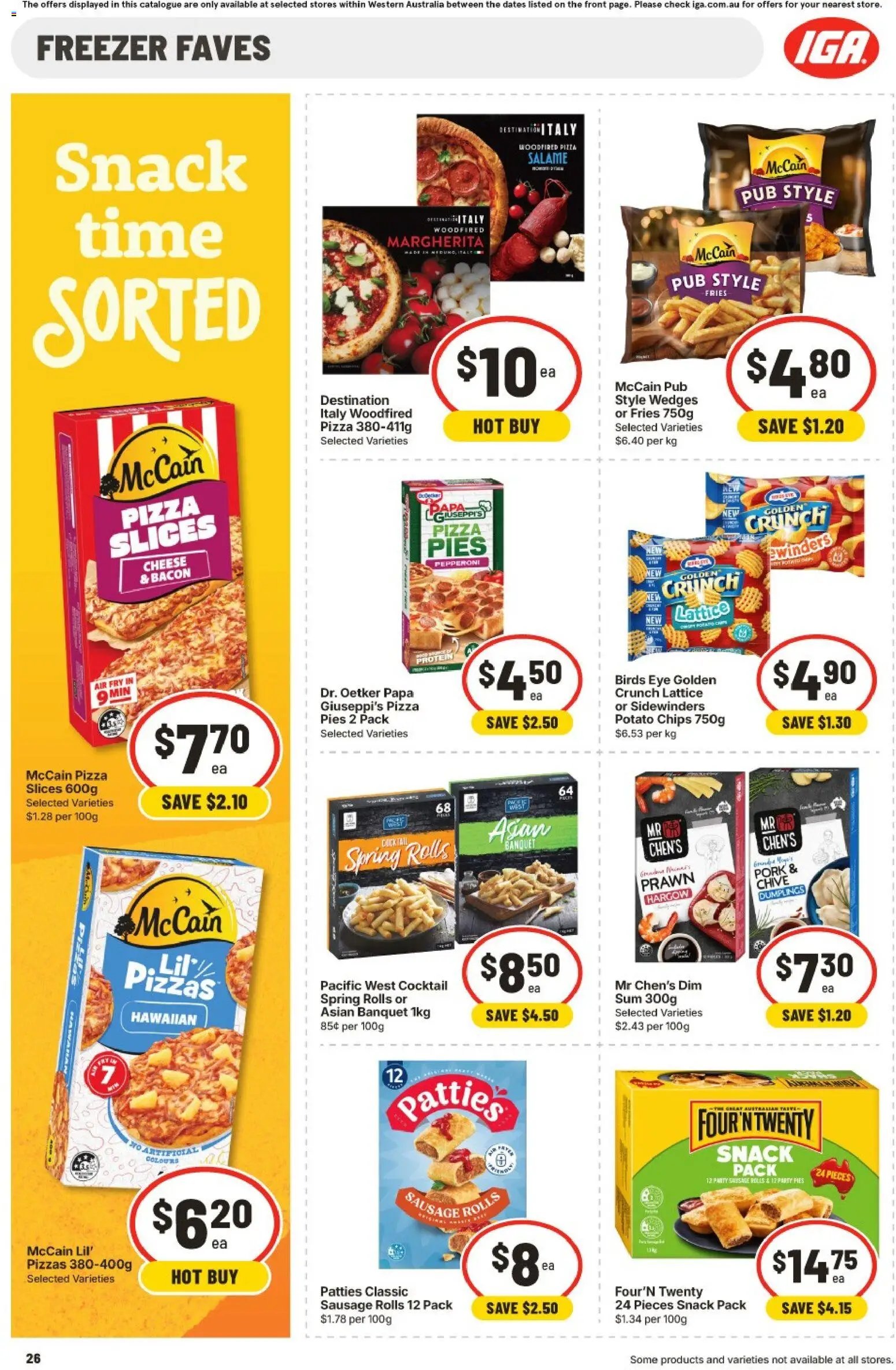 IGA catalogue from 07/10/2026 IGA catalogue WA