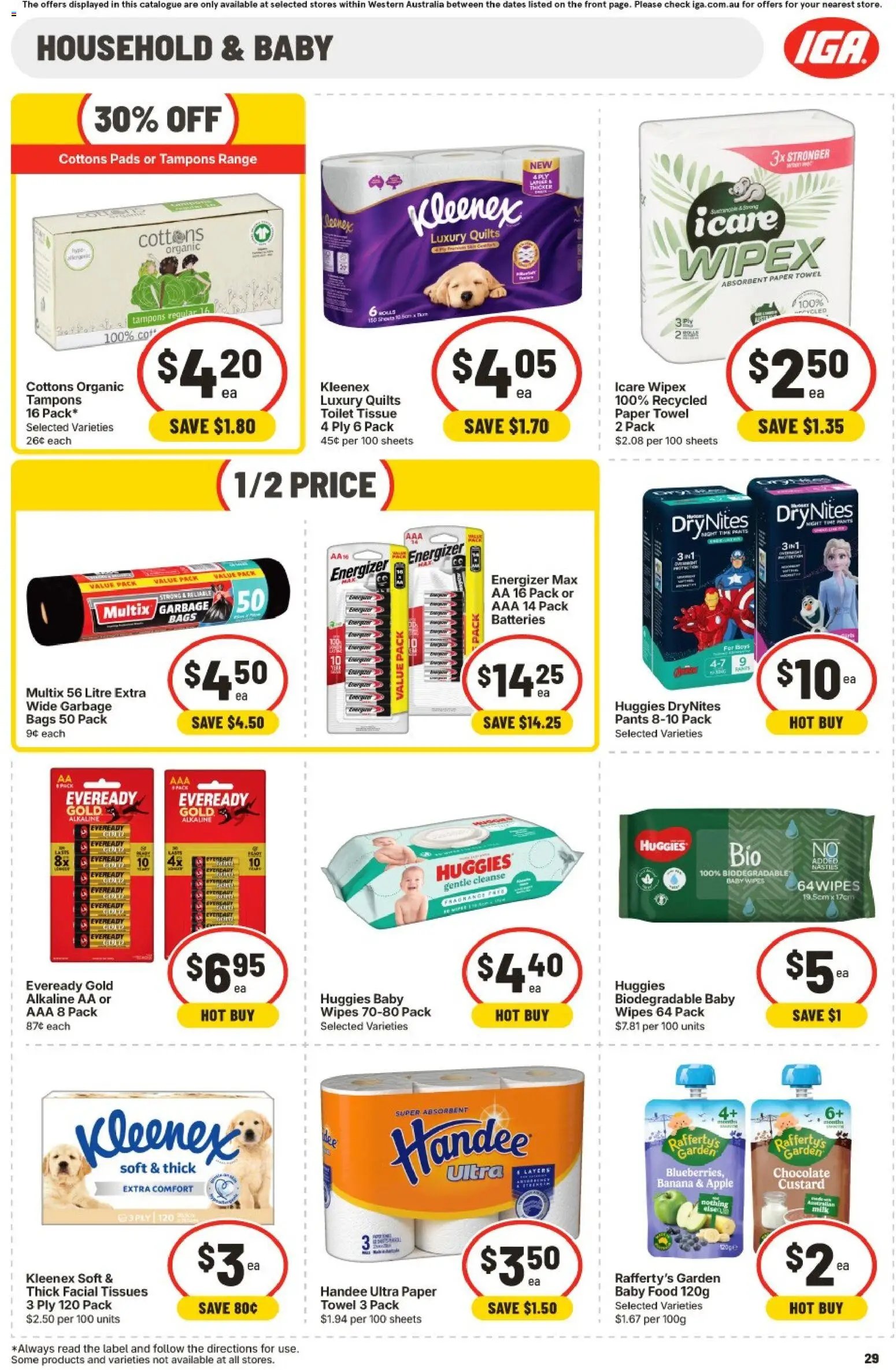 IGA catalogue from 07/10/2026 IGA catalogue WA