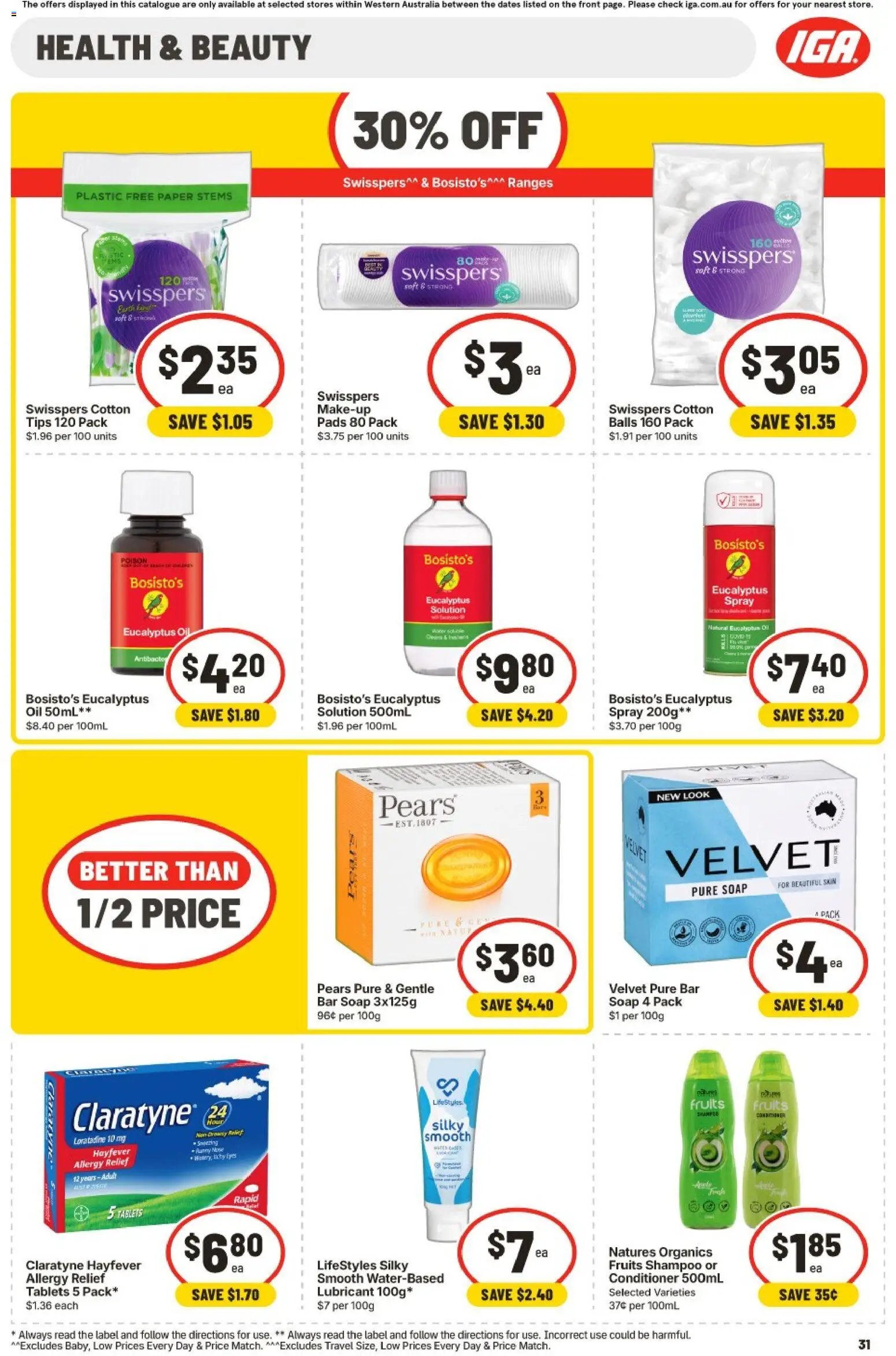 IGA catalogue from 07/10/2026 IGA catalogue WA