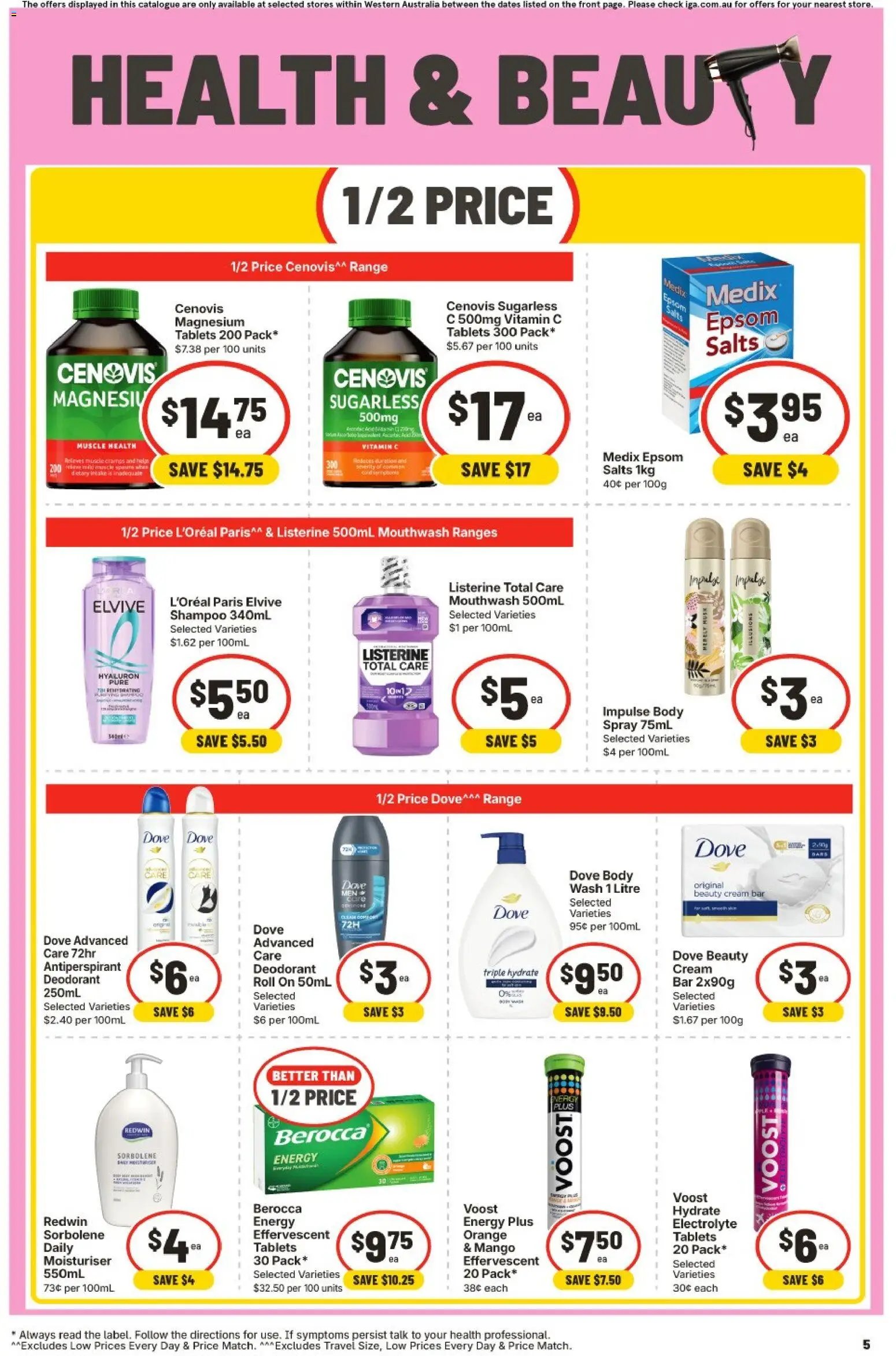 IGA catalogue from 07/10/2026 IGA catalogue WA