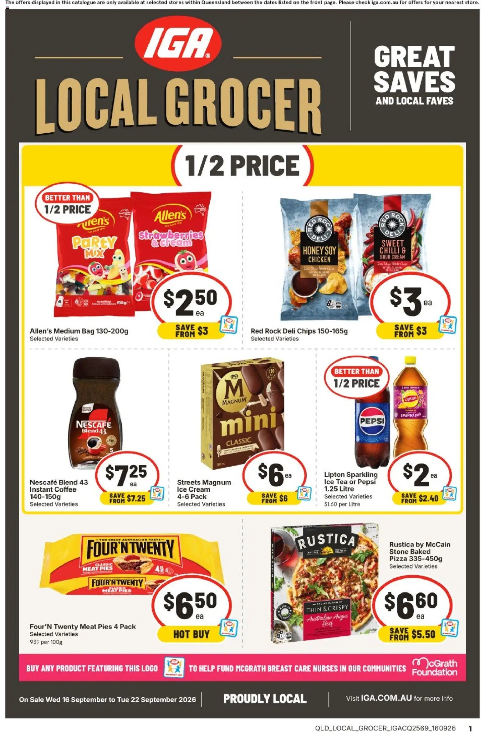 IGA catalogue from 16/09/2026 IGA catalogue South Brisbane