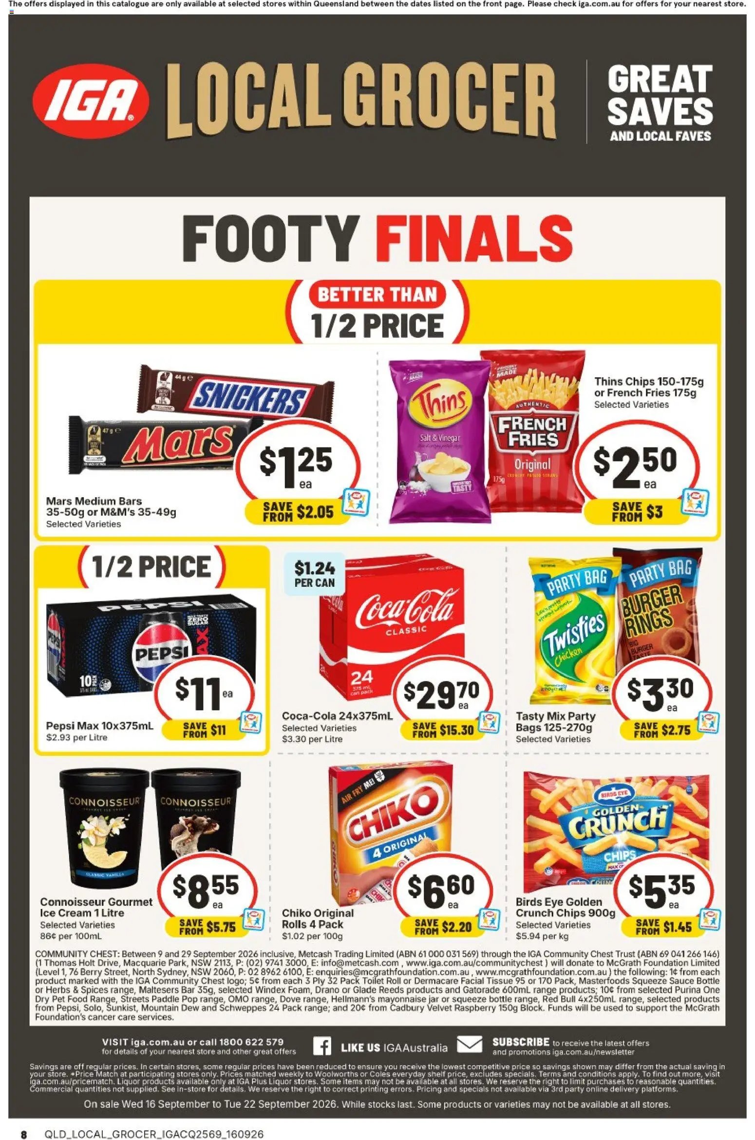 IGA catalogue from 16/09/2026 IGA catalogue South Brisbane