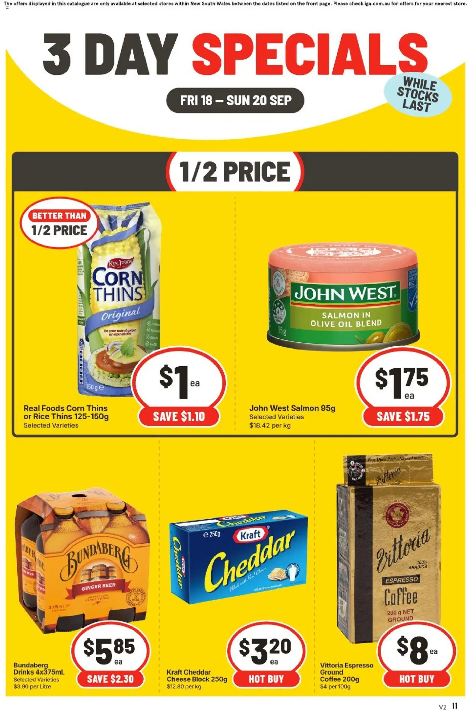 IGA catalogue from 18/09/2026 IGA catalogue Ainslie