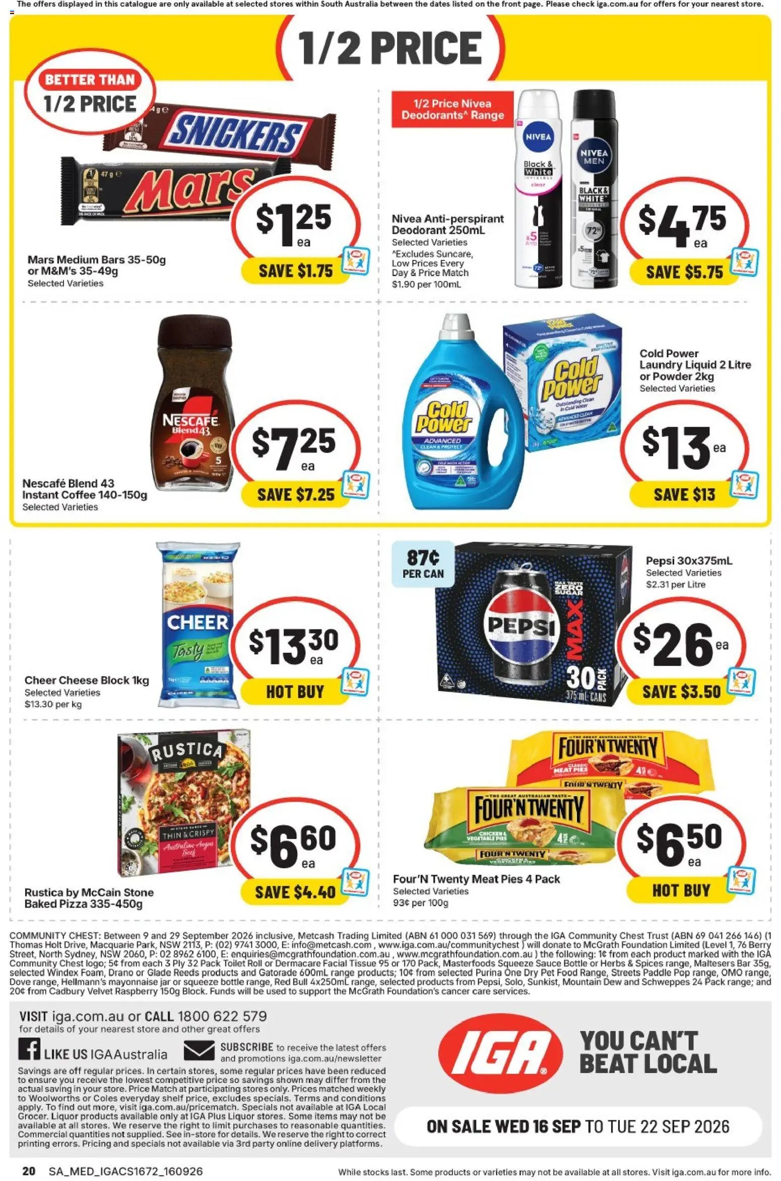 IGA catalogue from 16/09/2026 IGA catalogue Leabrook