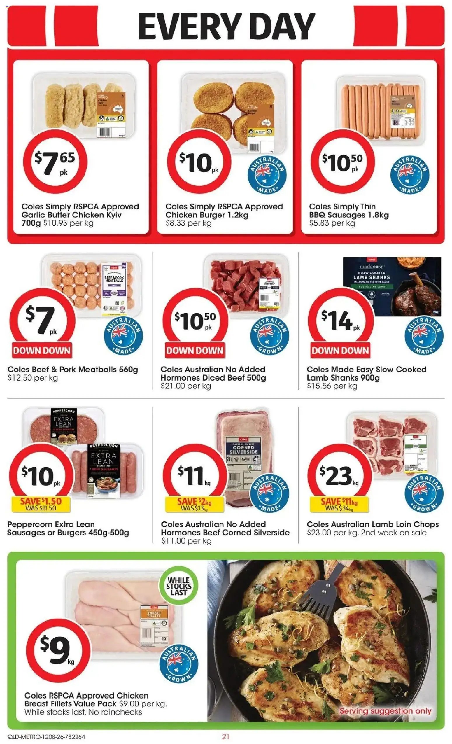 Coles catalogue from 12/08/2026 Coles catalogue QLD