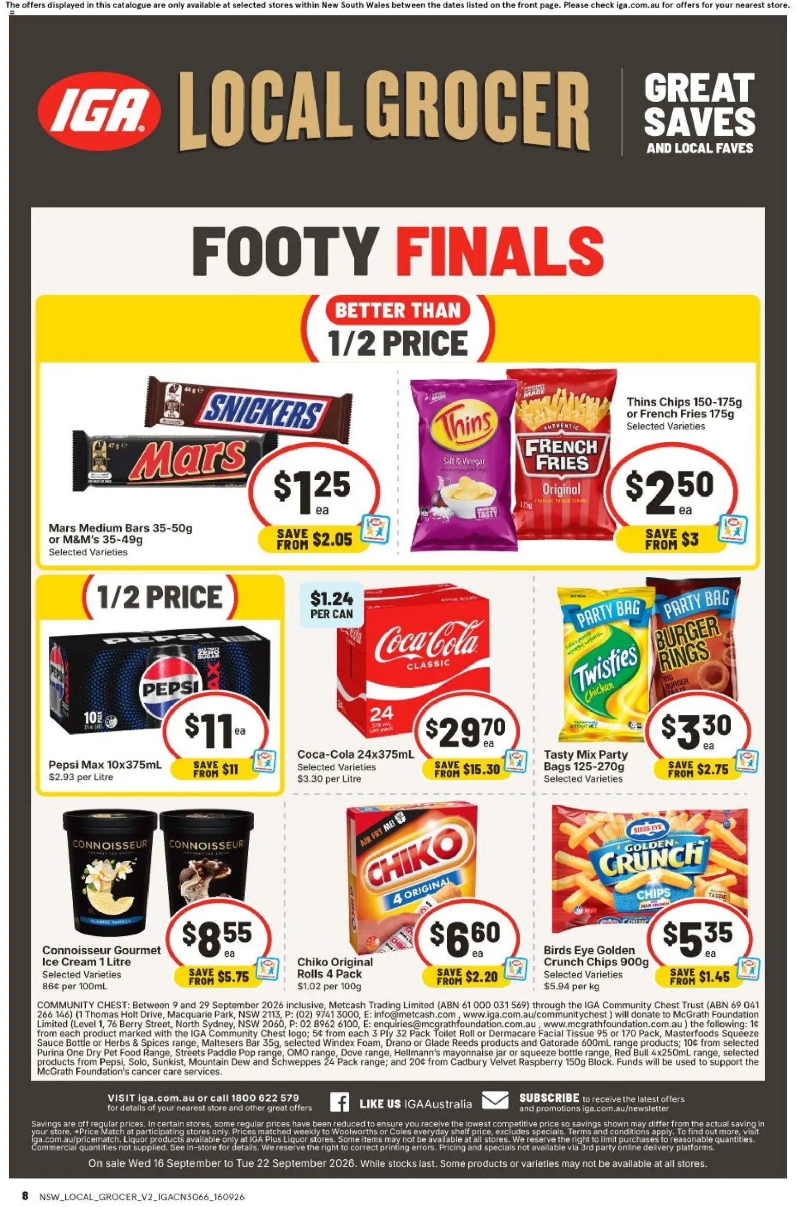 IGA catalogue from 16/09/2026 IGA catalogue Kambah