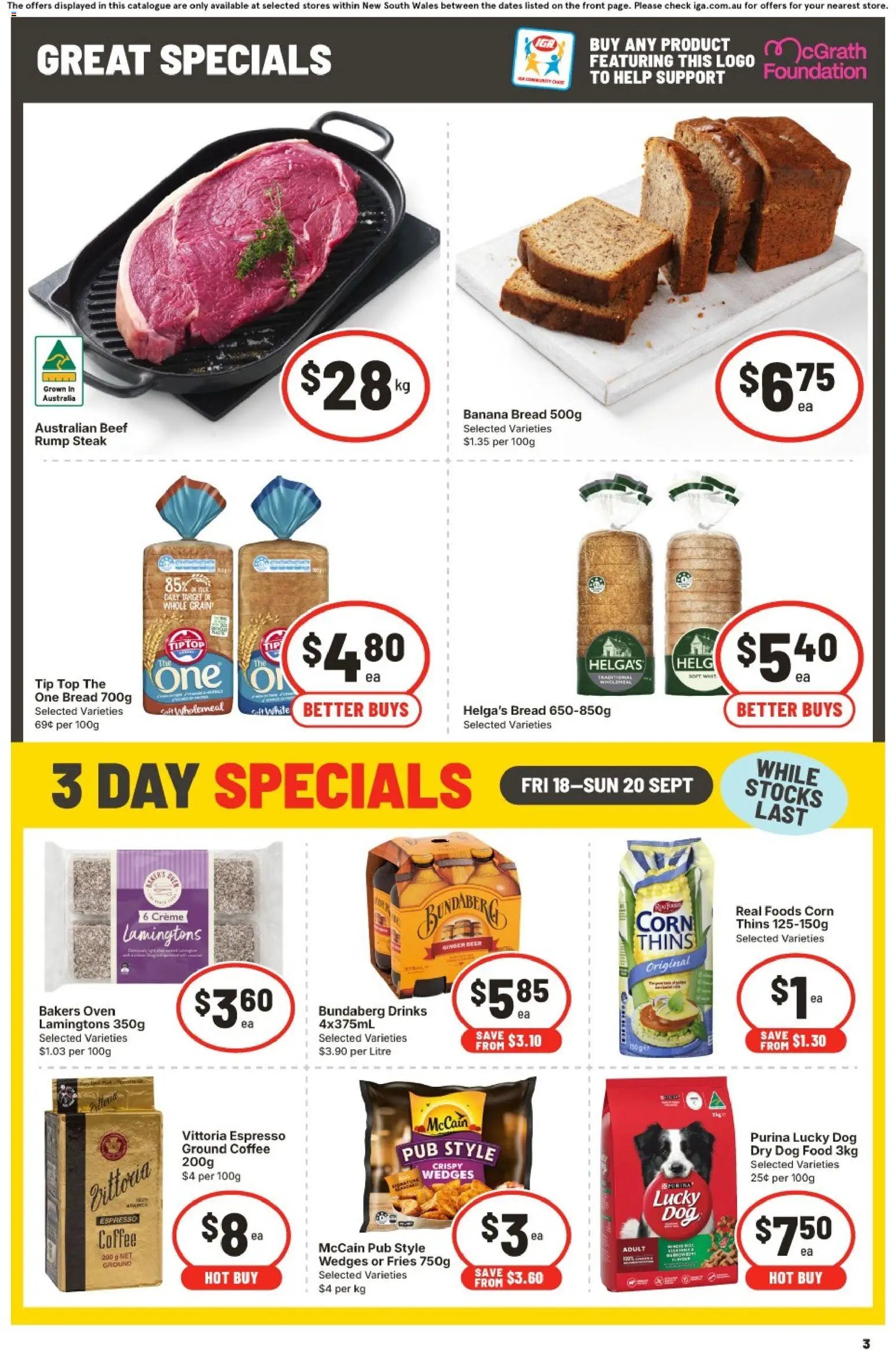 IGA catalogue from 16/09/2026 IGA catalogue Kambah