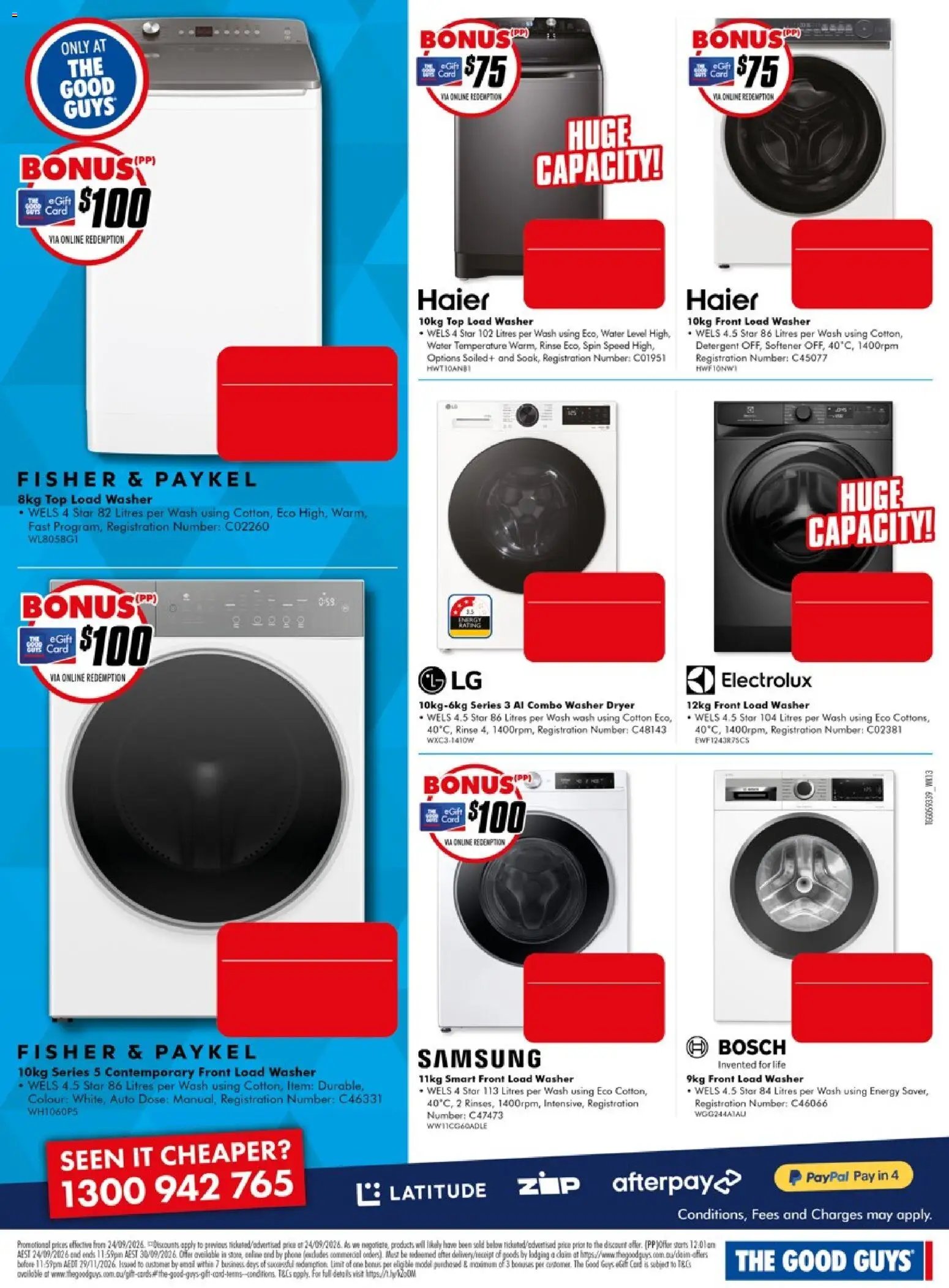 The Good Guys catalogue from 24/09/2026 The Good Guys Don't Miss These Deals