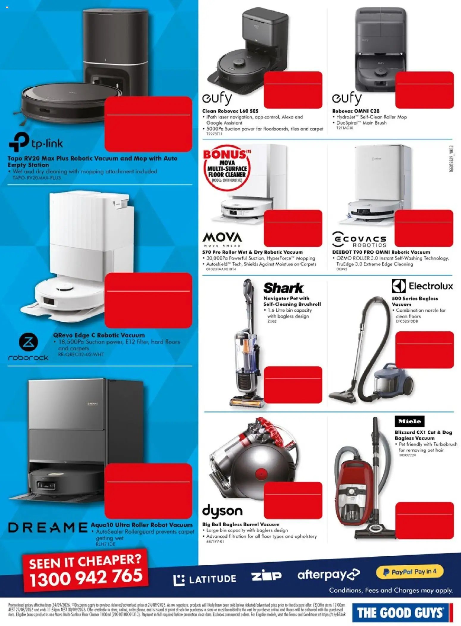 The Good Guys catalogue from 24/09/2026 The Good Guys Don't Miss These Deals