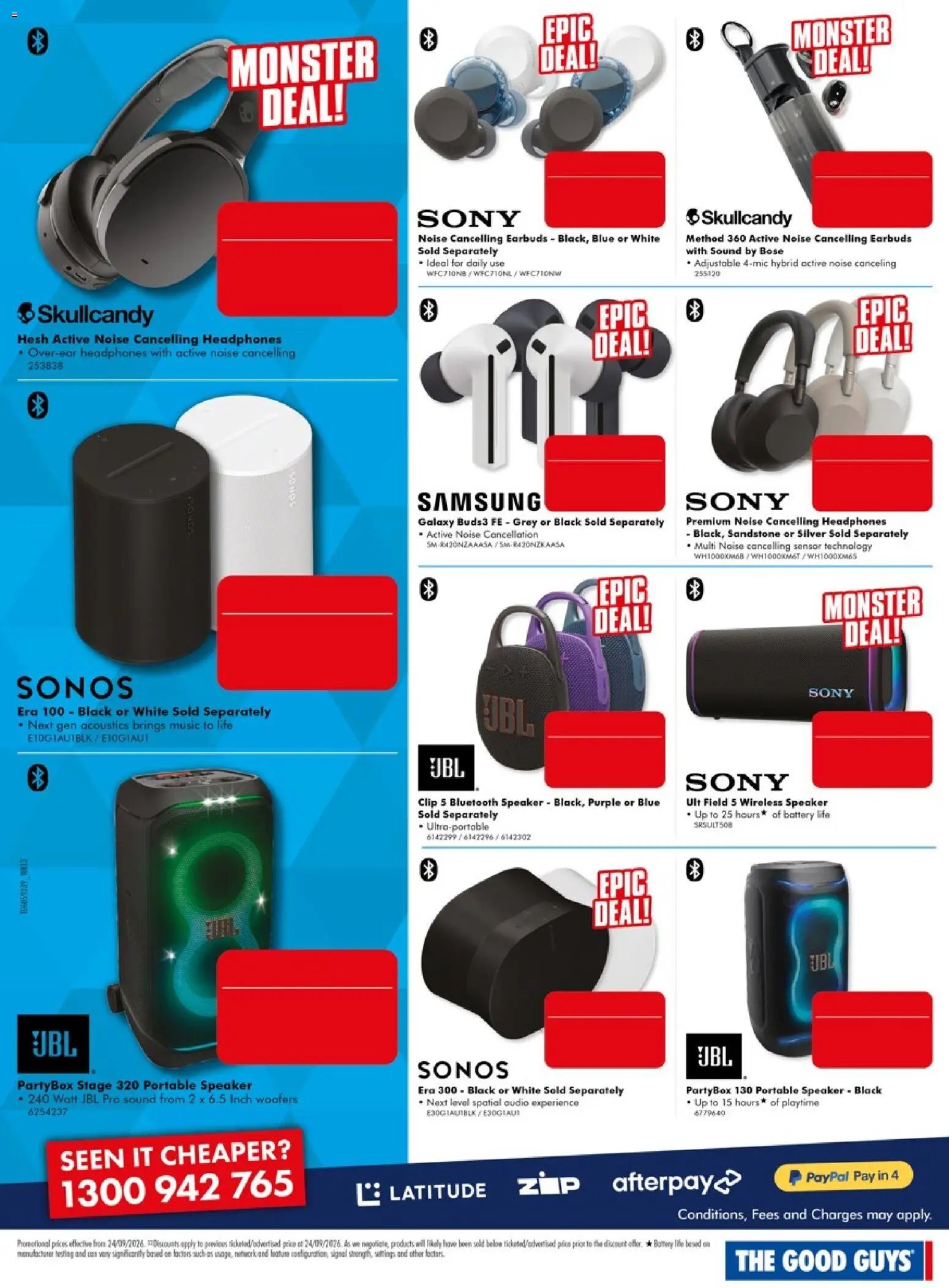 The Good Guys catalogue from 24/09/2026 The Good Guys Don't Miss These Deals
