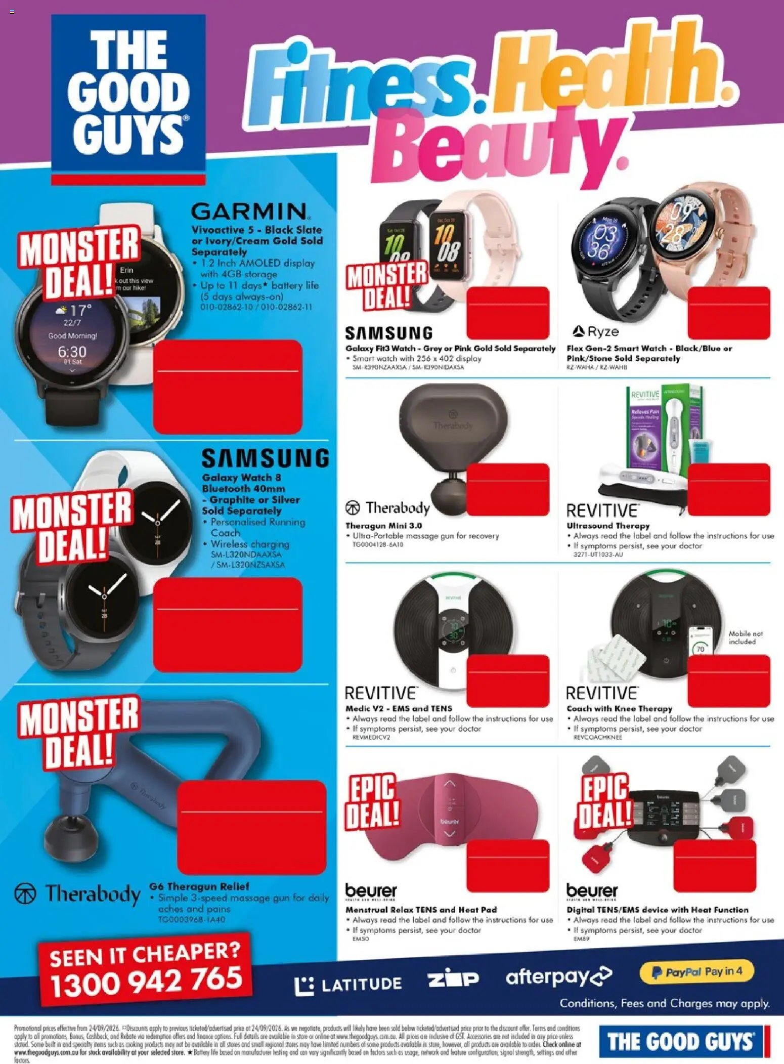 The Good Guys catalogue from 24/09/2026 The Good Guys Don't Miss These Deals