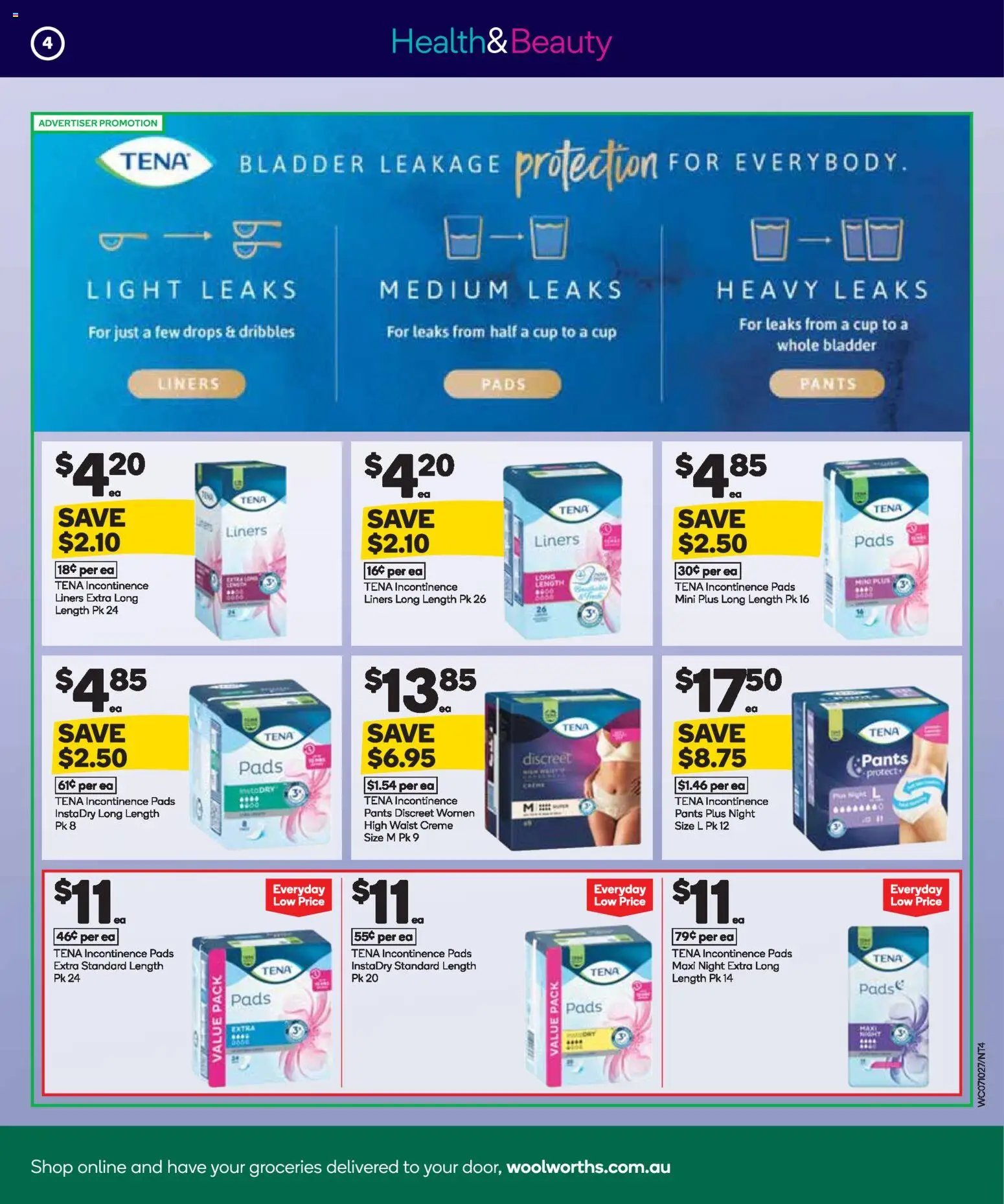 Woolworths catalogue from 07/10/2026 Woolworths Spring Health & Beauty Catalogue NT