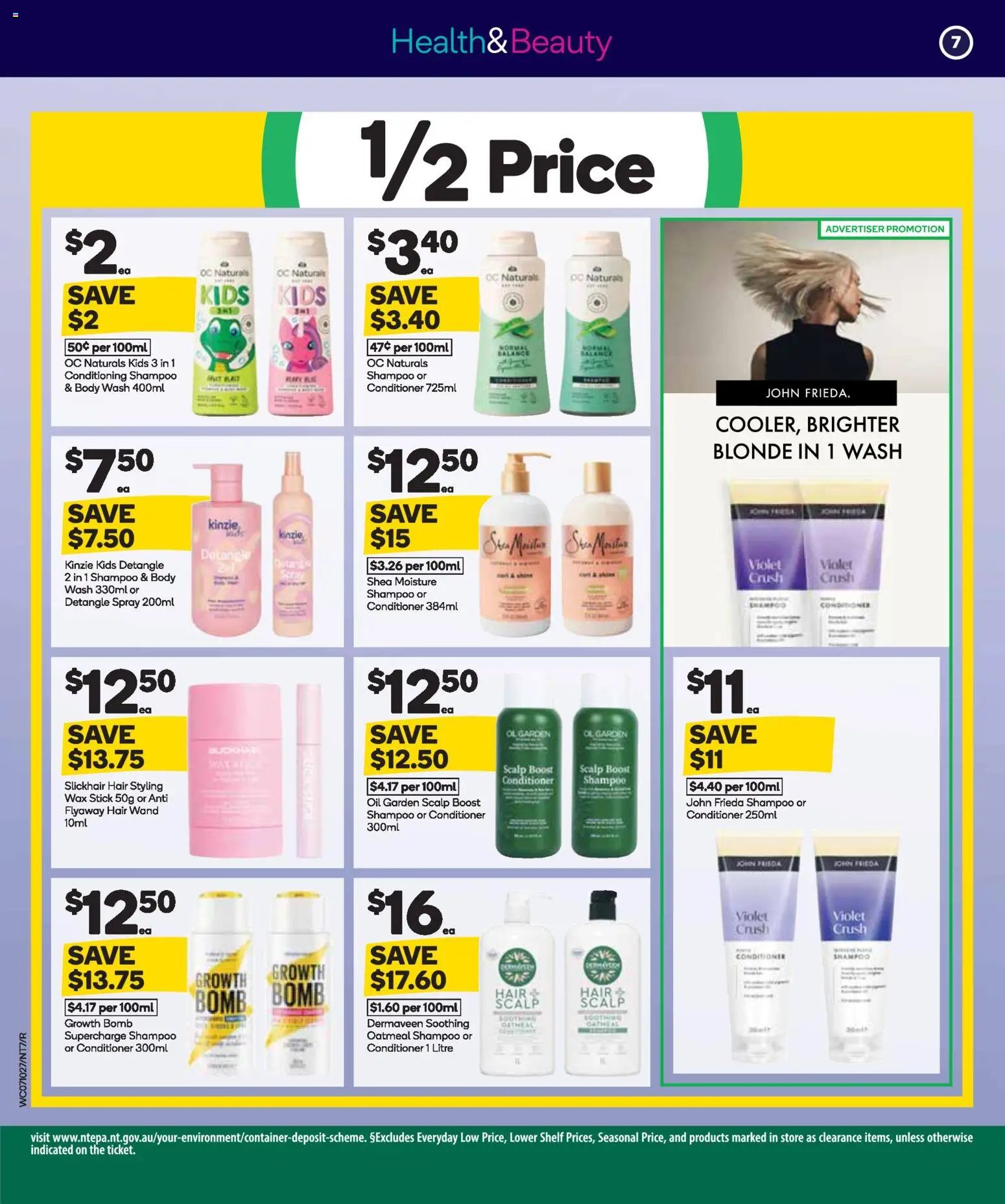 Woolworths catalogue from 07/10/2026 Woolworths Spring Health & Beauty Catalogue NT
