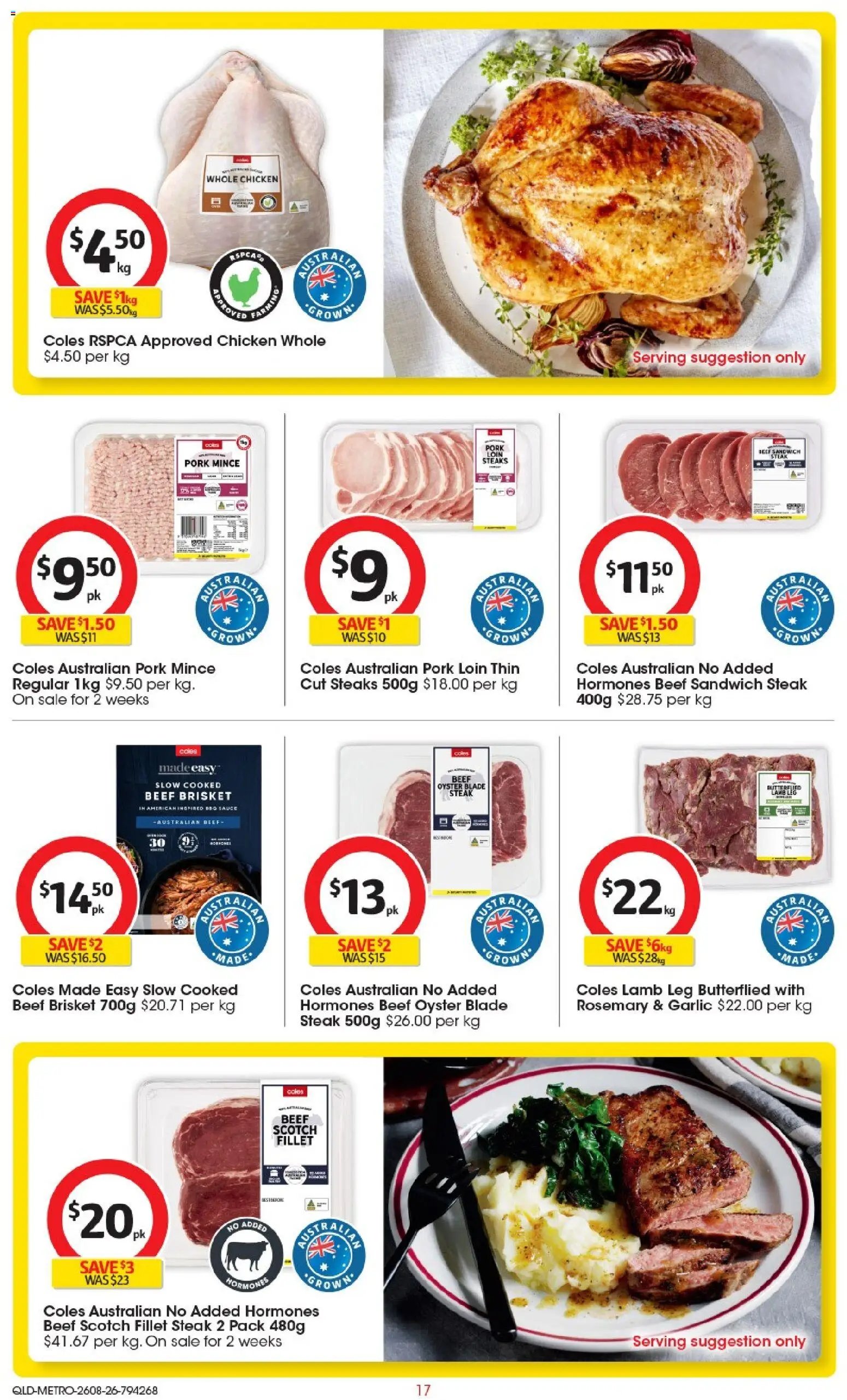 Coles catalogue from 26/08/2026 Coles catalogue QLD North
