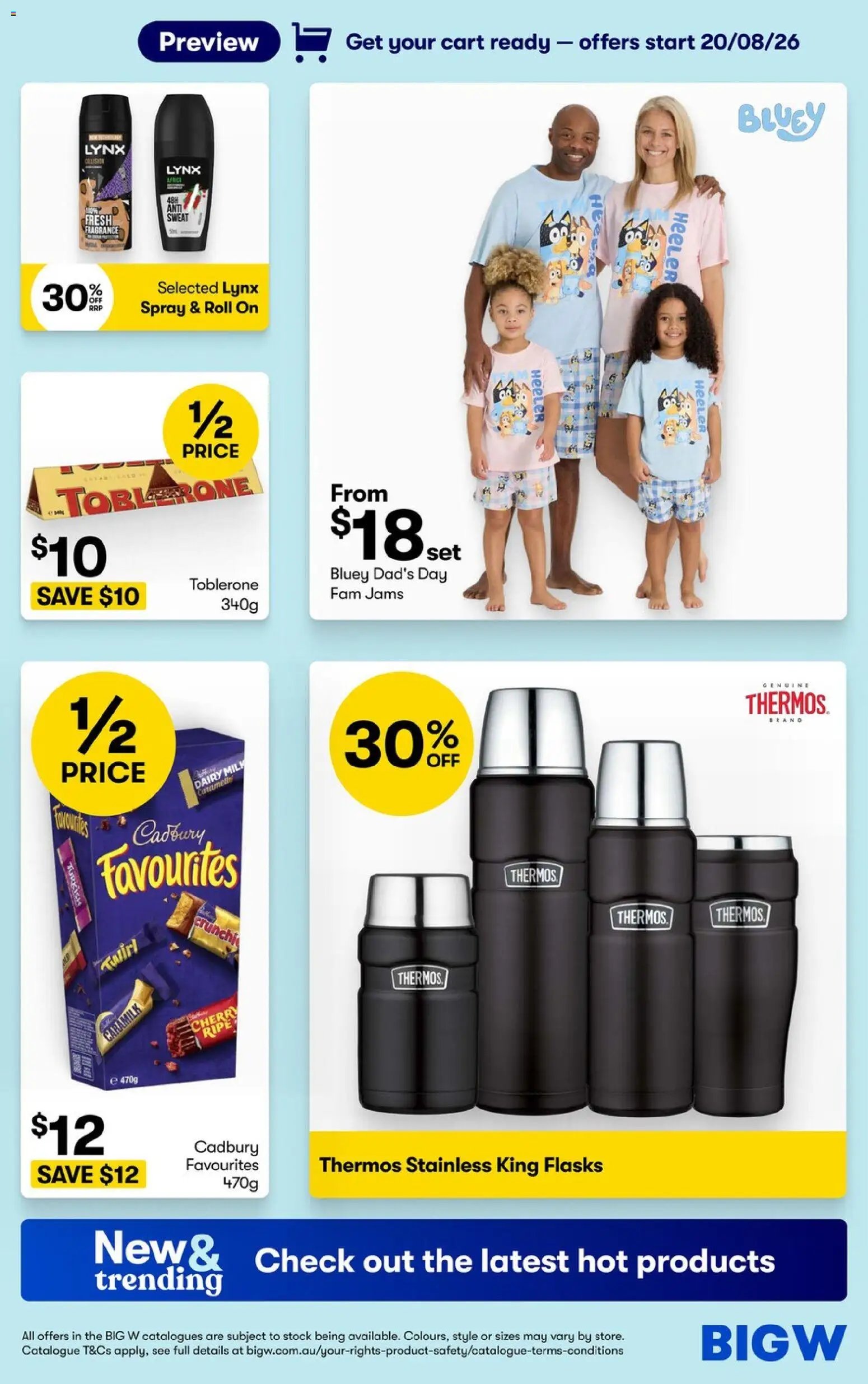Big W catalogue from 20/08/2026 Big W Catalogue Father's Day