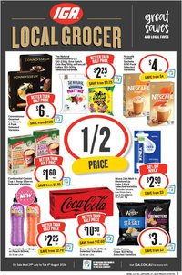 IGA catalogue from 29/07/2026 IGA Local Grocer NSW V1