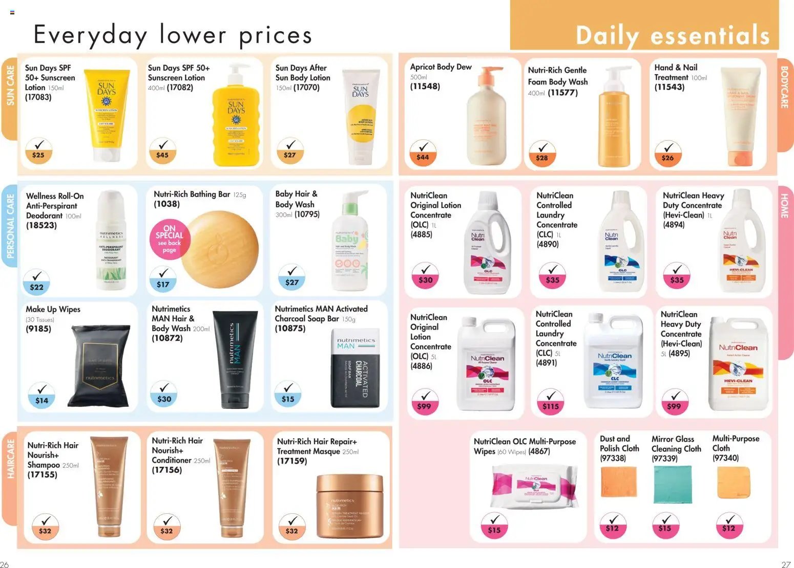 Nutrimetics catalogue from 26/06/2026 Nutrimetics July Brochure