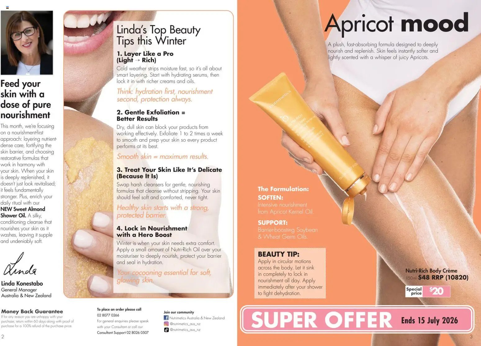 Nutrimetics catalogue from 26/06/2026 Nutrimetics July Brochure