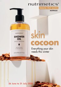 Nutrimetics catalogue from 26/06/2026 Nutrimetics July Brochure