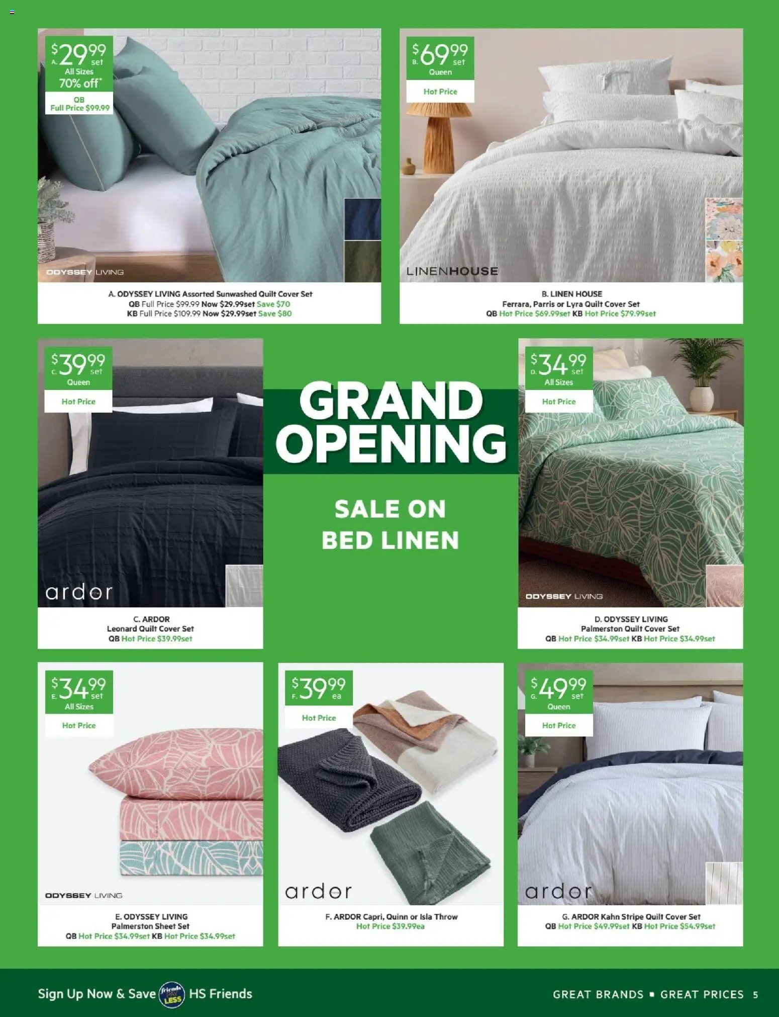 Harris Scarfe catalogue from 27/08/2026 Harris Scarfe catalogue Grand Opening