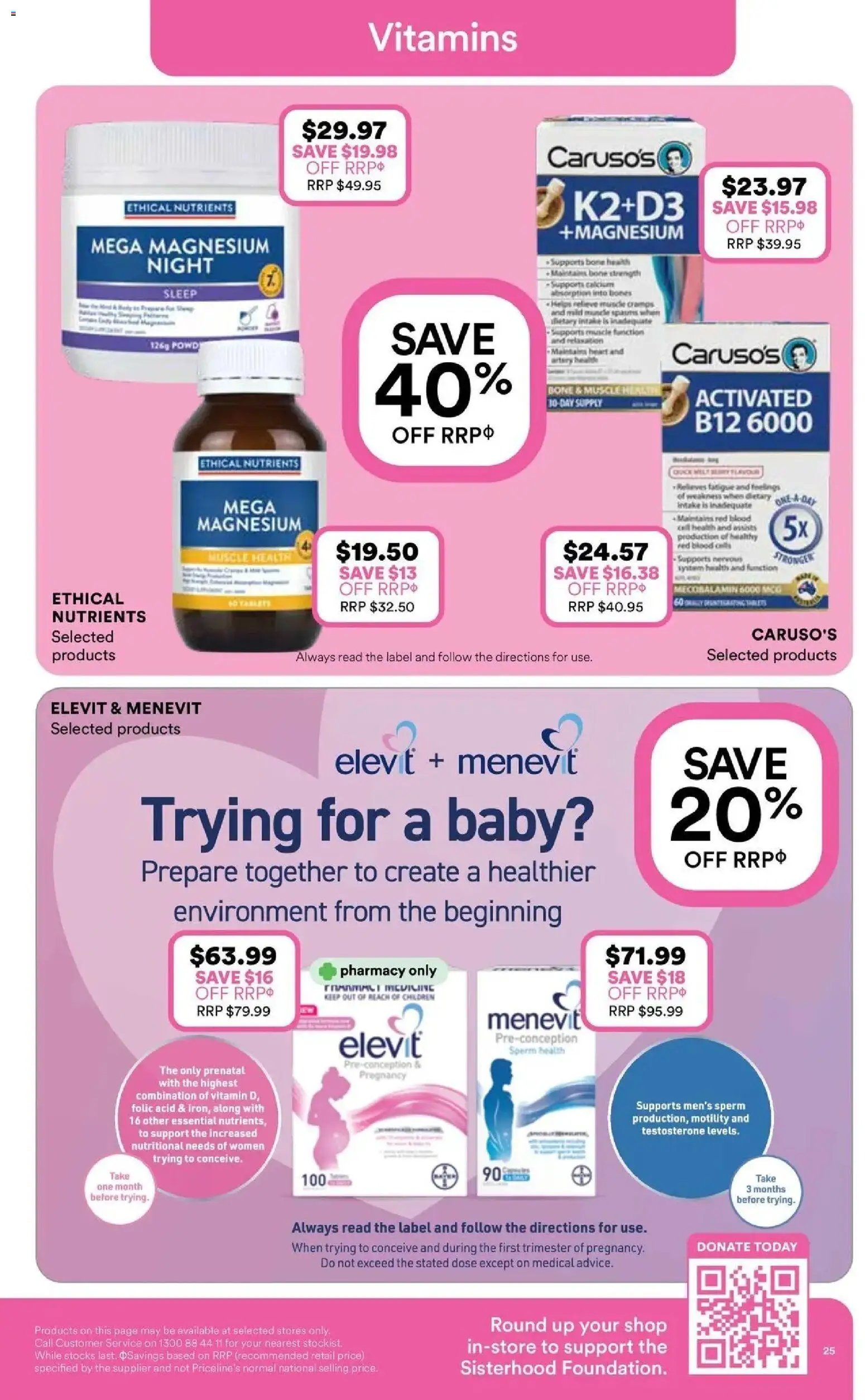 Priceline Pharmacy catalogue from 10/09/2026 Priceline Pharmacy catalogue Toowong