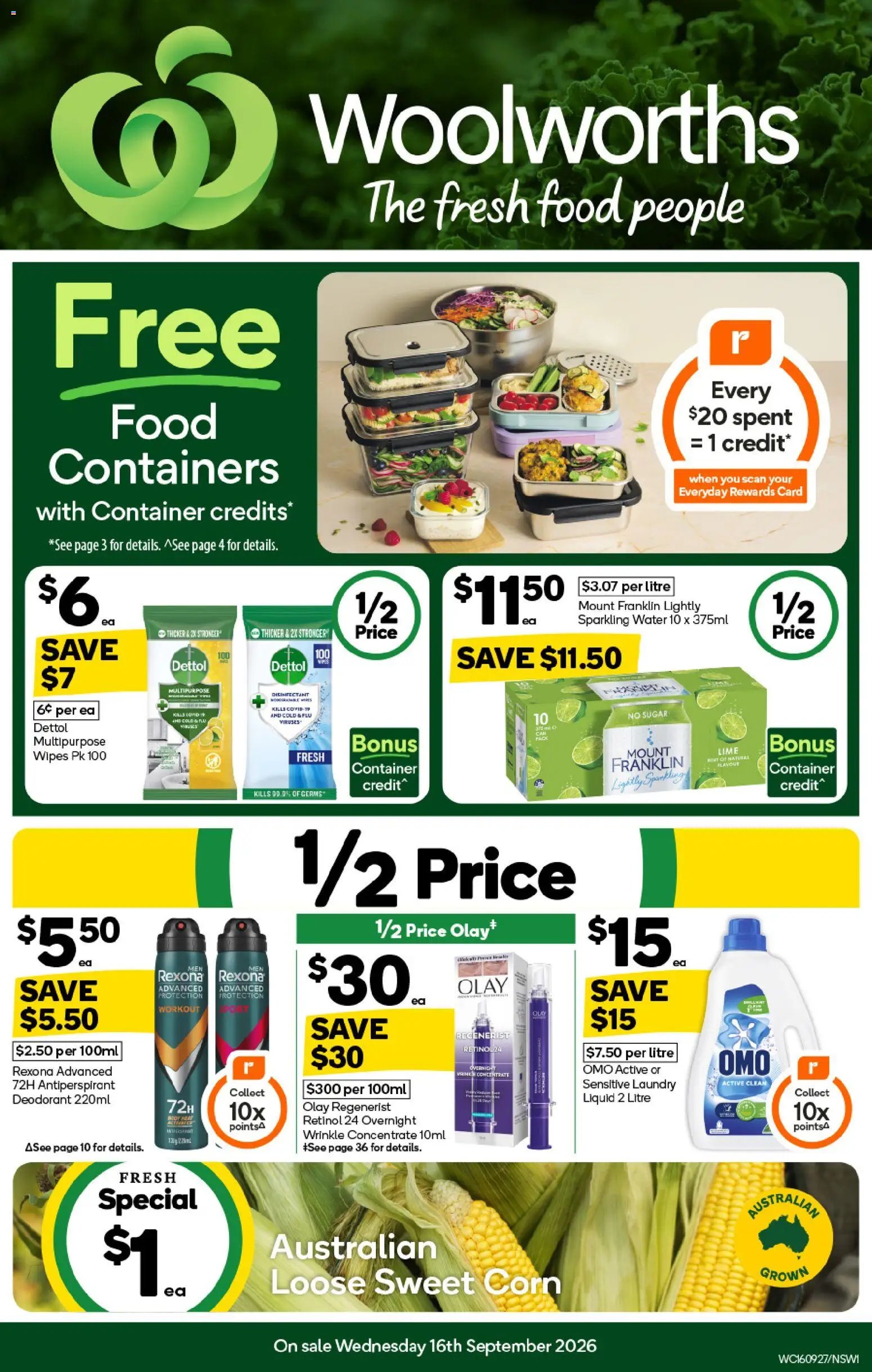 Woolworths catalogue from 16/09/2026 Woolworths catalogue
