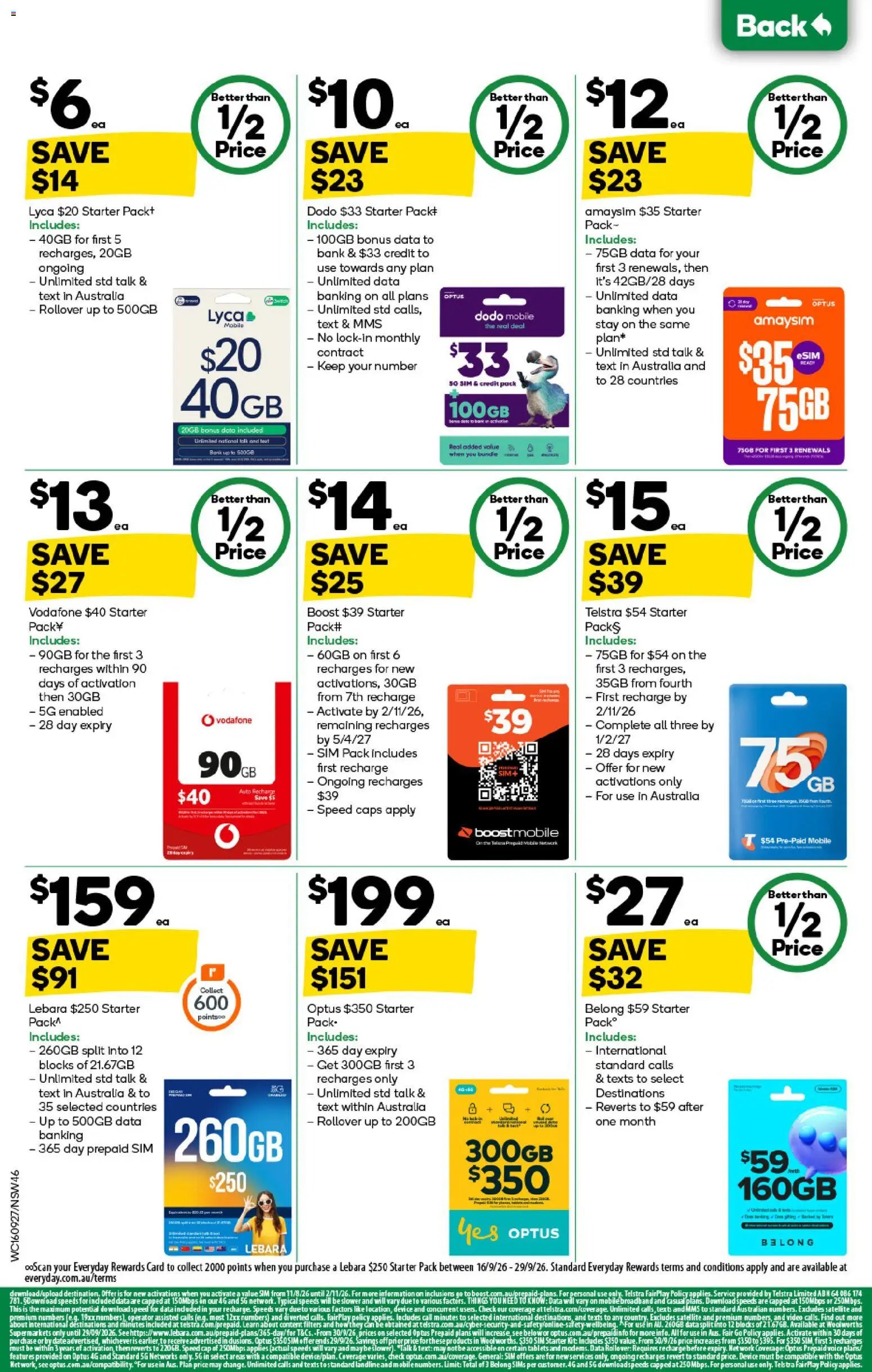Woolworths catalogue from 16/09/2026 Woolworths catalogue