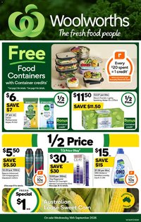 Woolworths catalogue from 16/09/2026 Woolworths catalogue