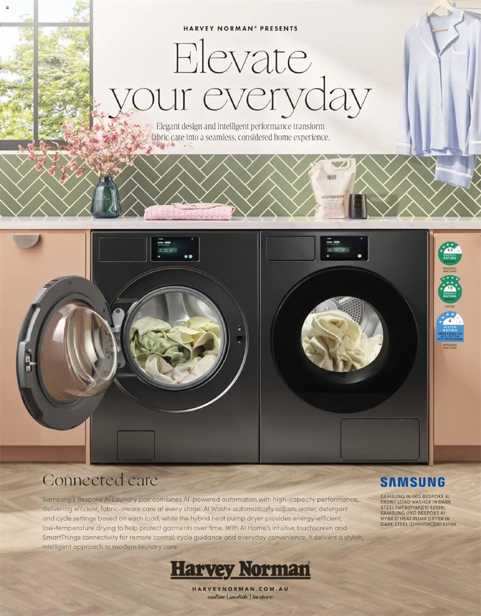 Harvey Norman catalogue from 06/07/2026 Harvey Norman Laundry - Elevate Your Everyday