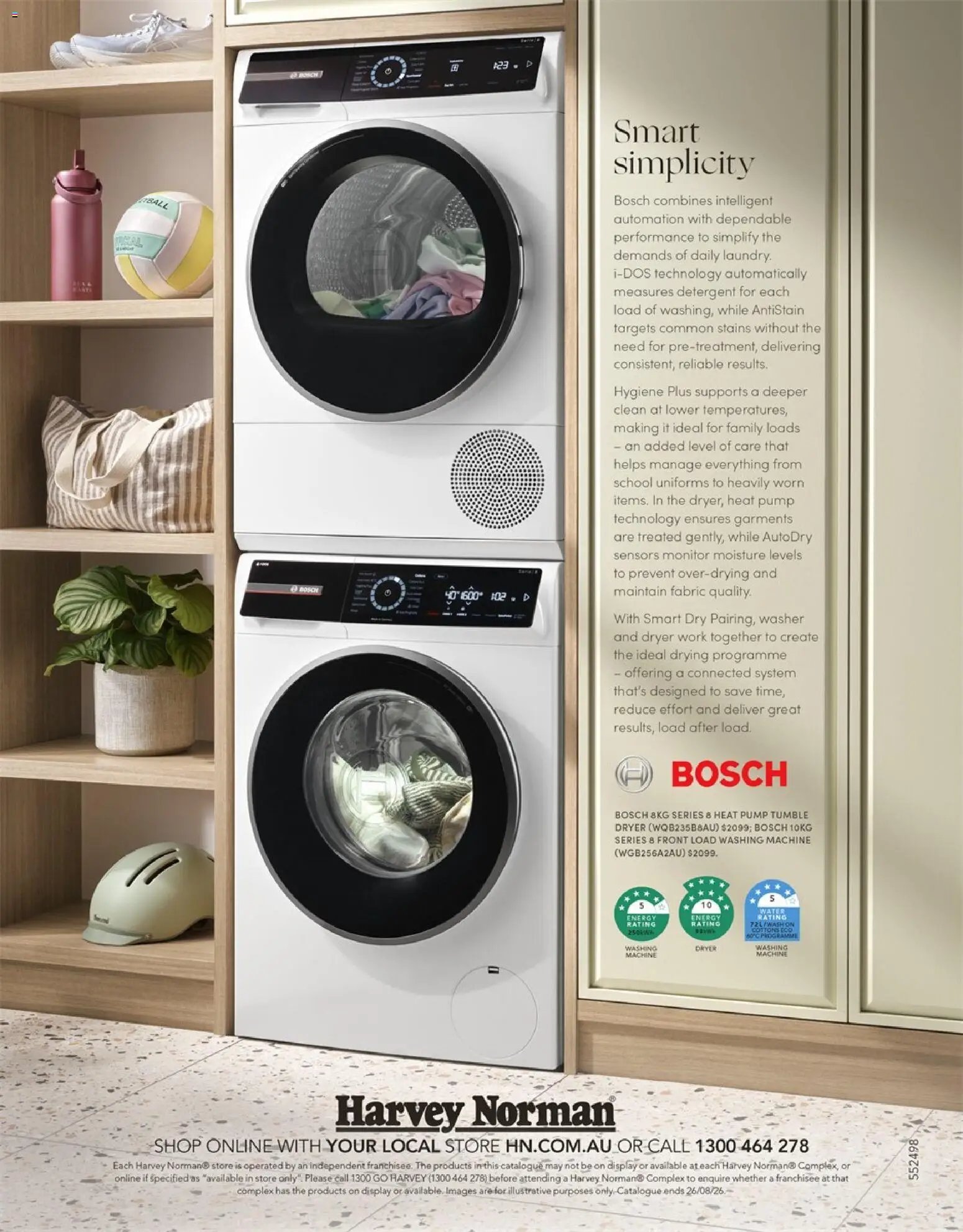 Harvey Norman catalogue from 06/07/2026 Harvey Norman Laundry - Elevate Your Everyday
