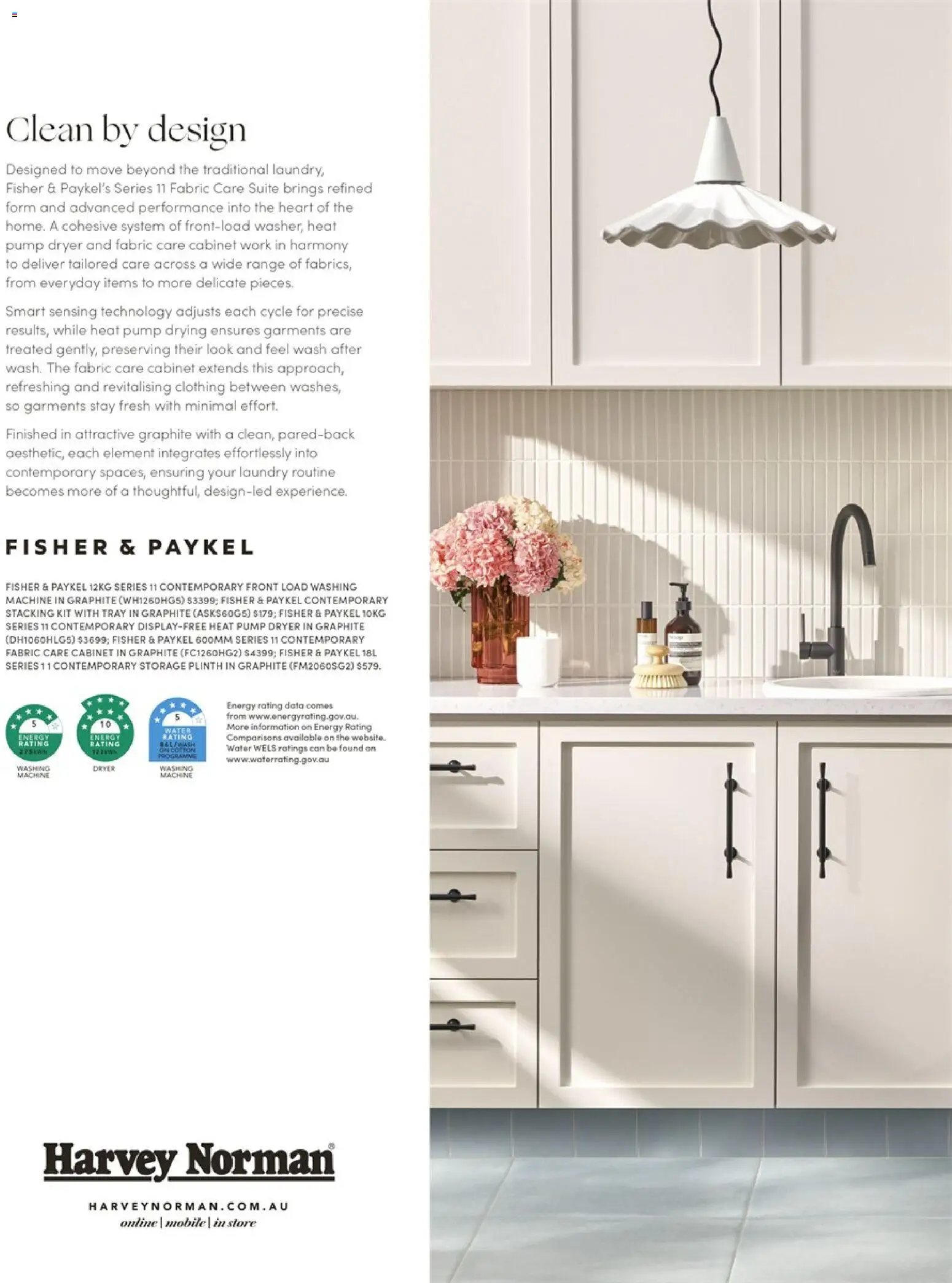 Harvey Norman catalogue from 06/07/2026 Harvey Norman Laundry - Elevate Your Everyday