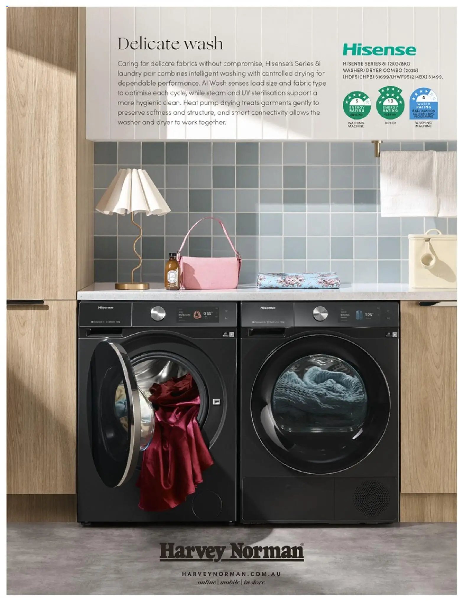 Harvey Norman catalogue from 06/07/2026 Harvey Norman Laundry - Elevate Your Everyday