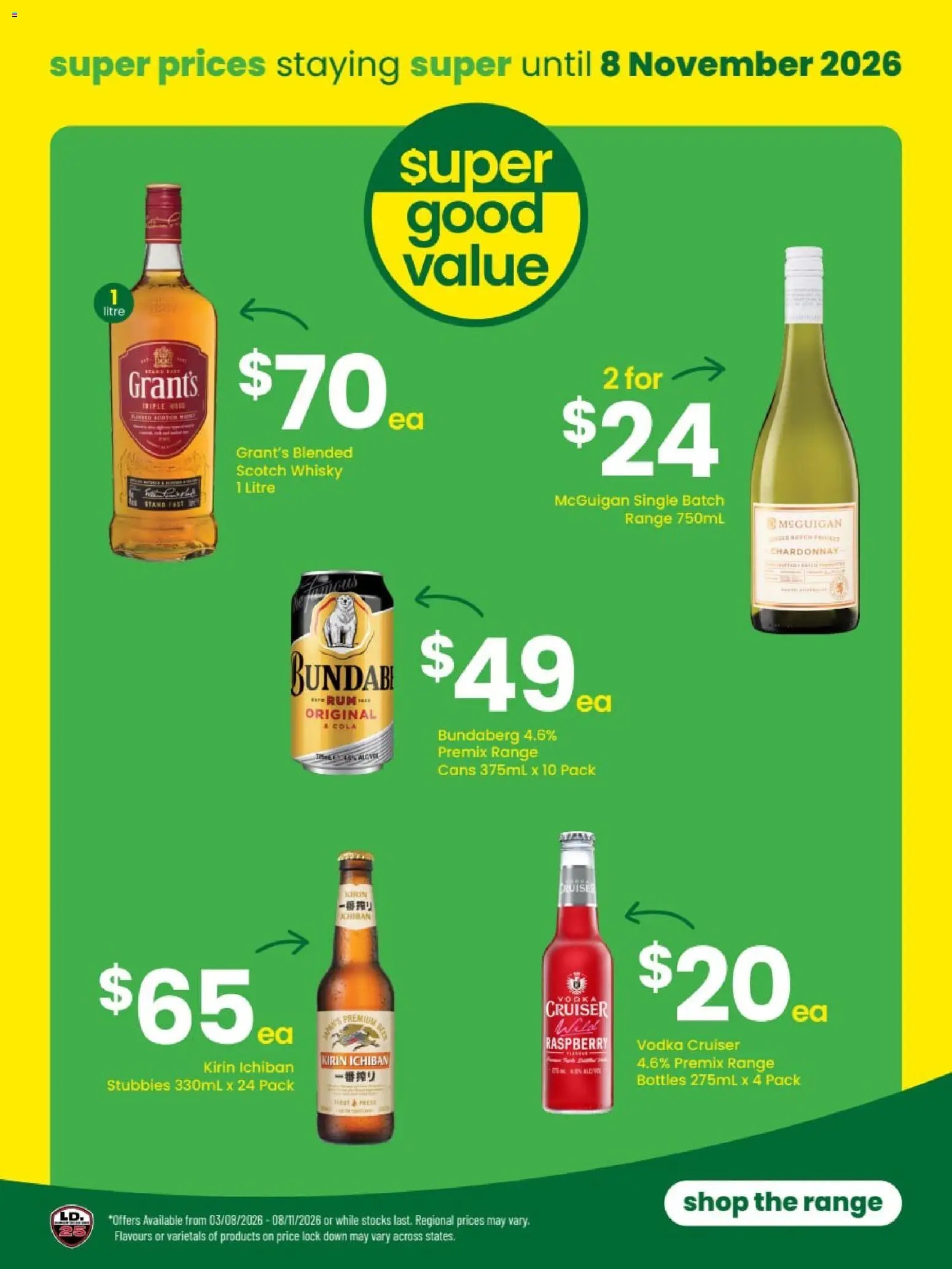 The Bottle-O catalogue from 31/08/2026 The Bottle-O catalogue ARMADALE