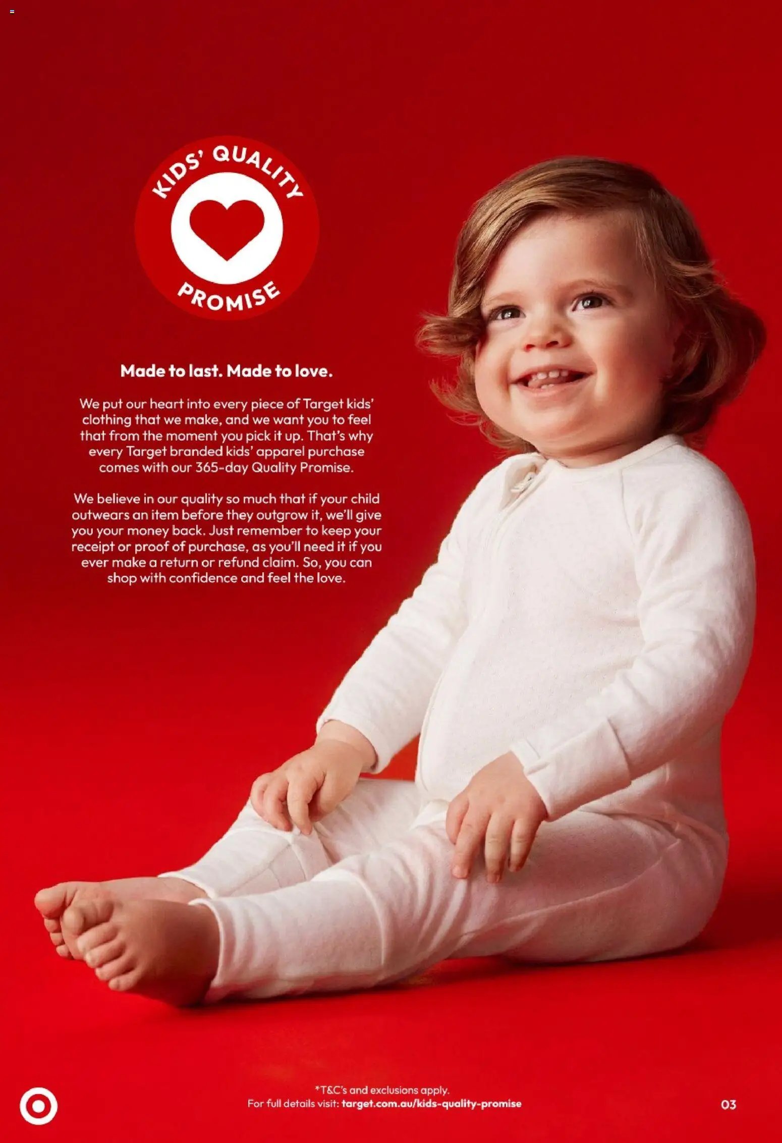 Target catalogue from 31/08/2026 Target catalogue
