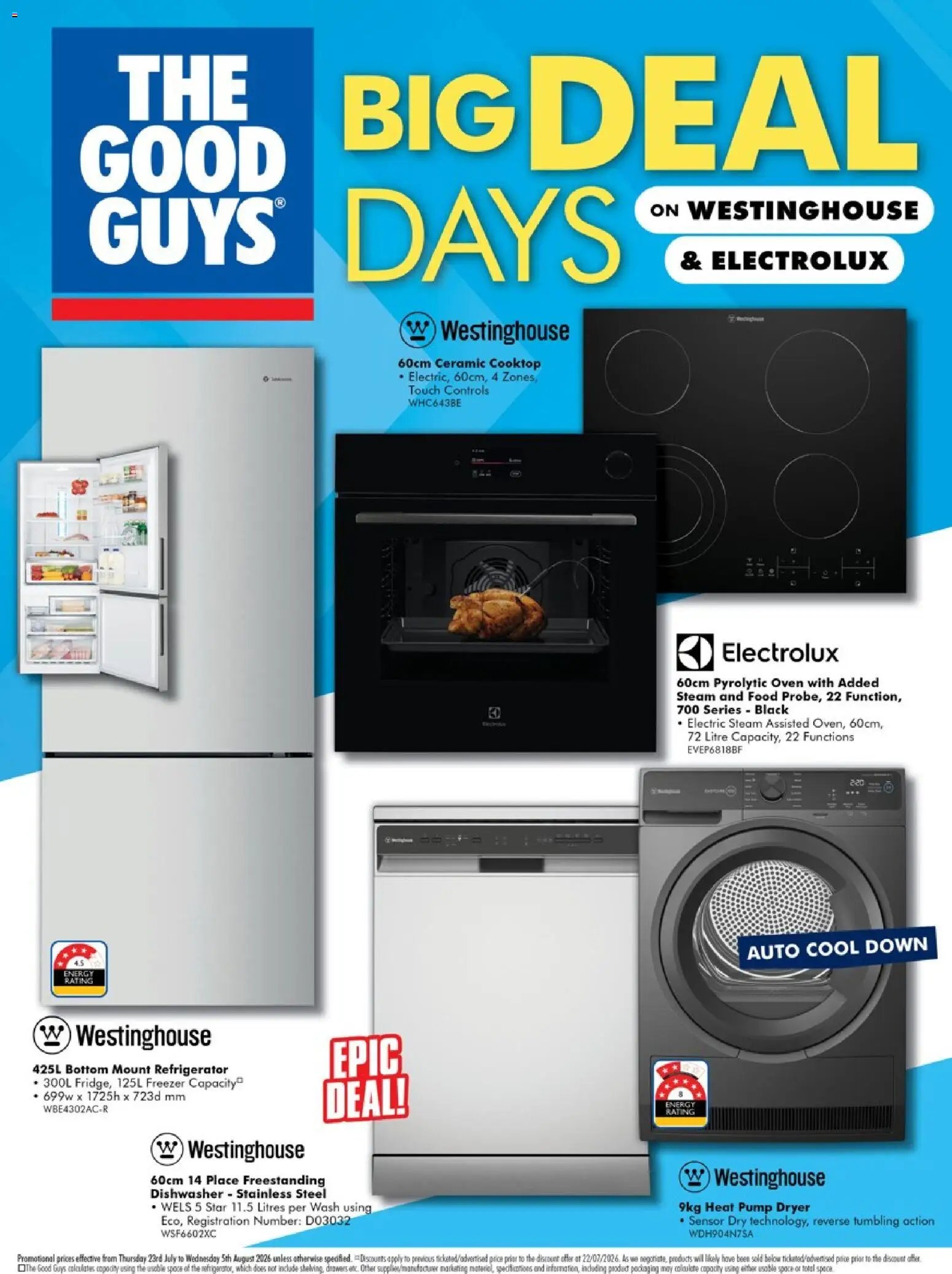 The Good Guys catalogue from 23/07/2026 The Good Guys Westinghouse
