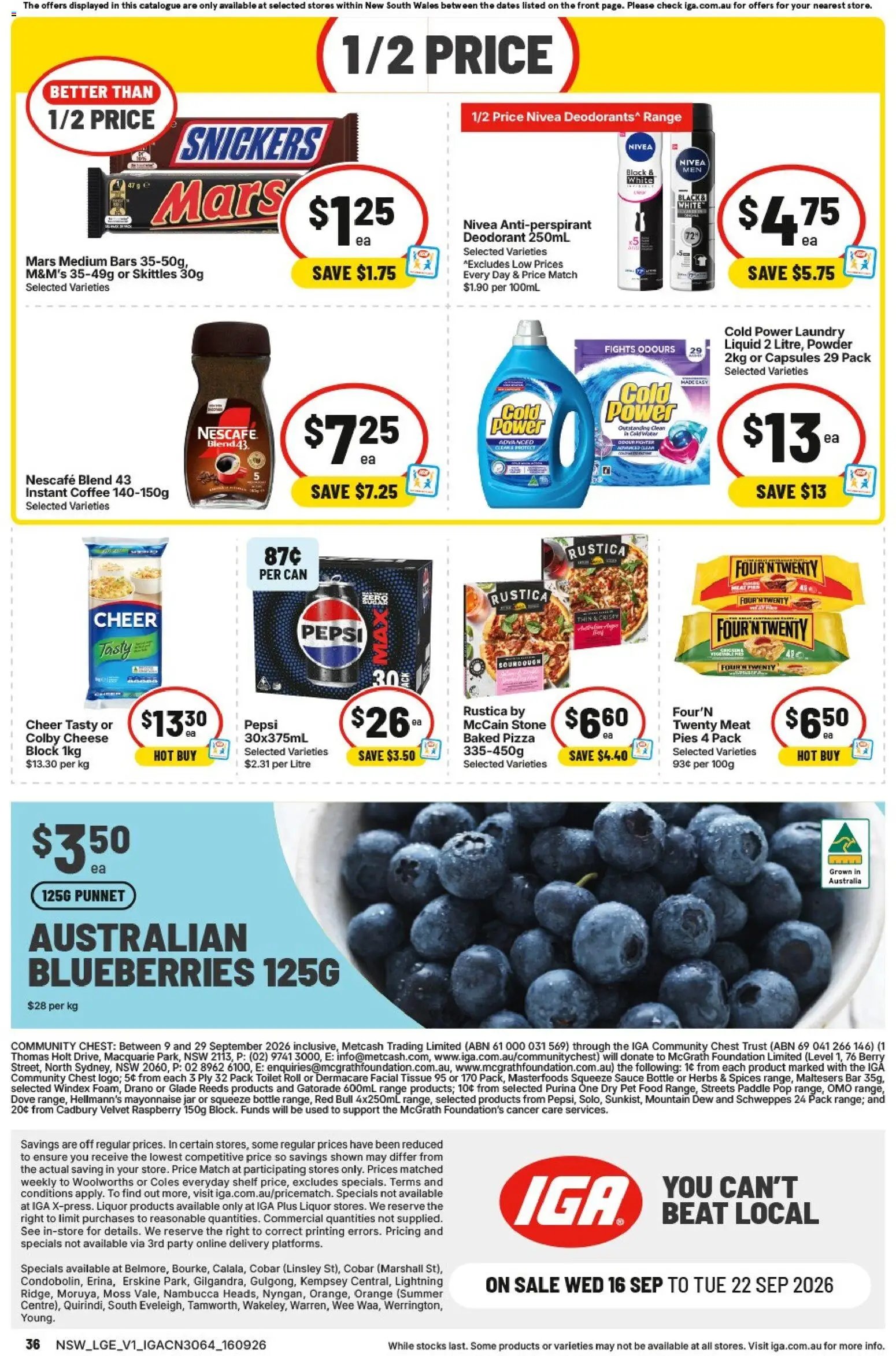 IGA catalogue from 16/09/2026 IGA catalogue Wynyard Station Sydney