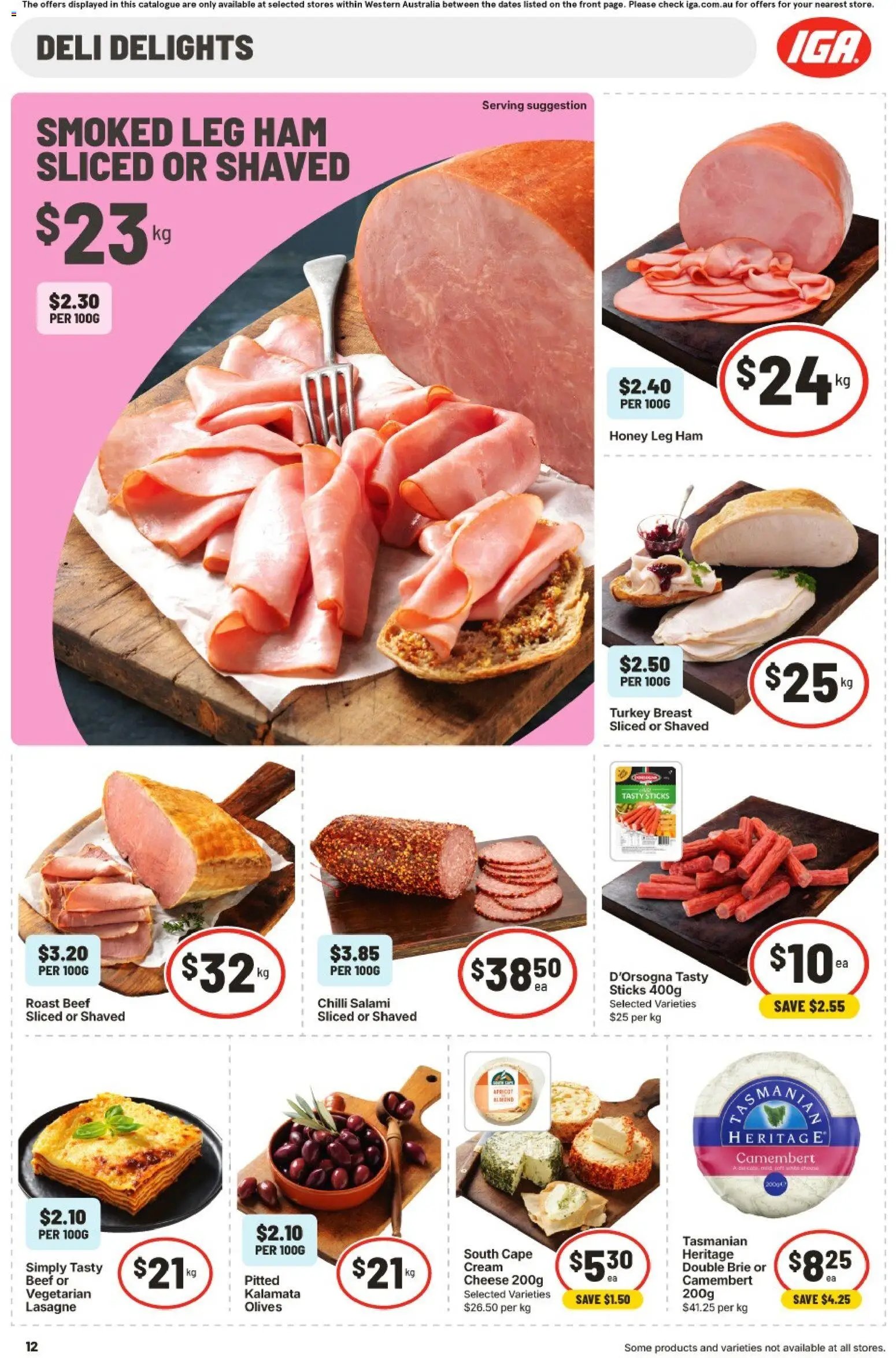 IGA catalogue from 22/07/2026 IGA catalogue WA