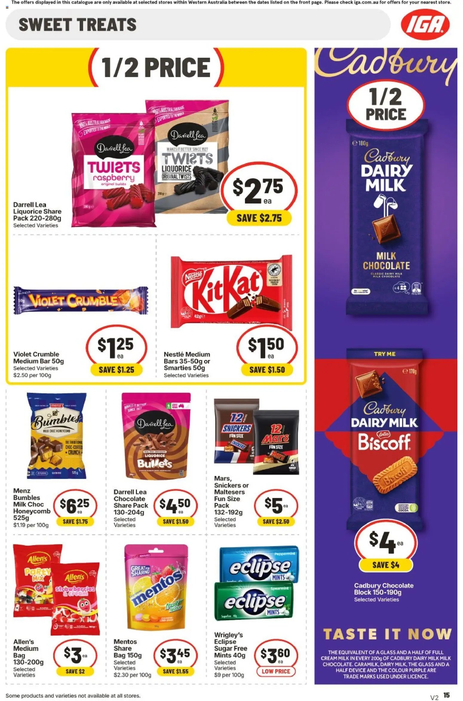 IGA catalogue from 22/07/2026 IGA catalogue WA