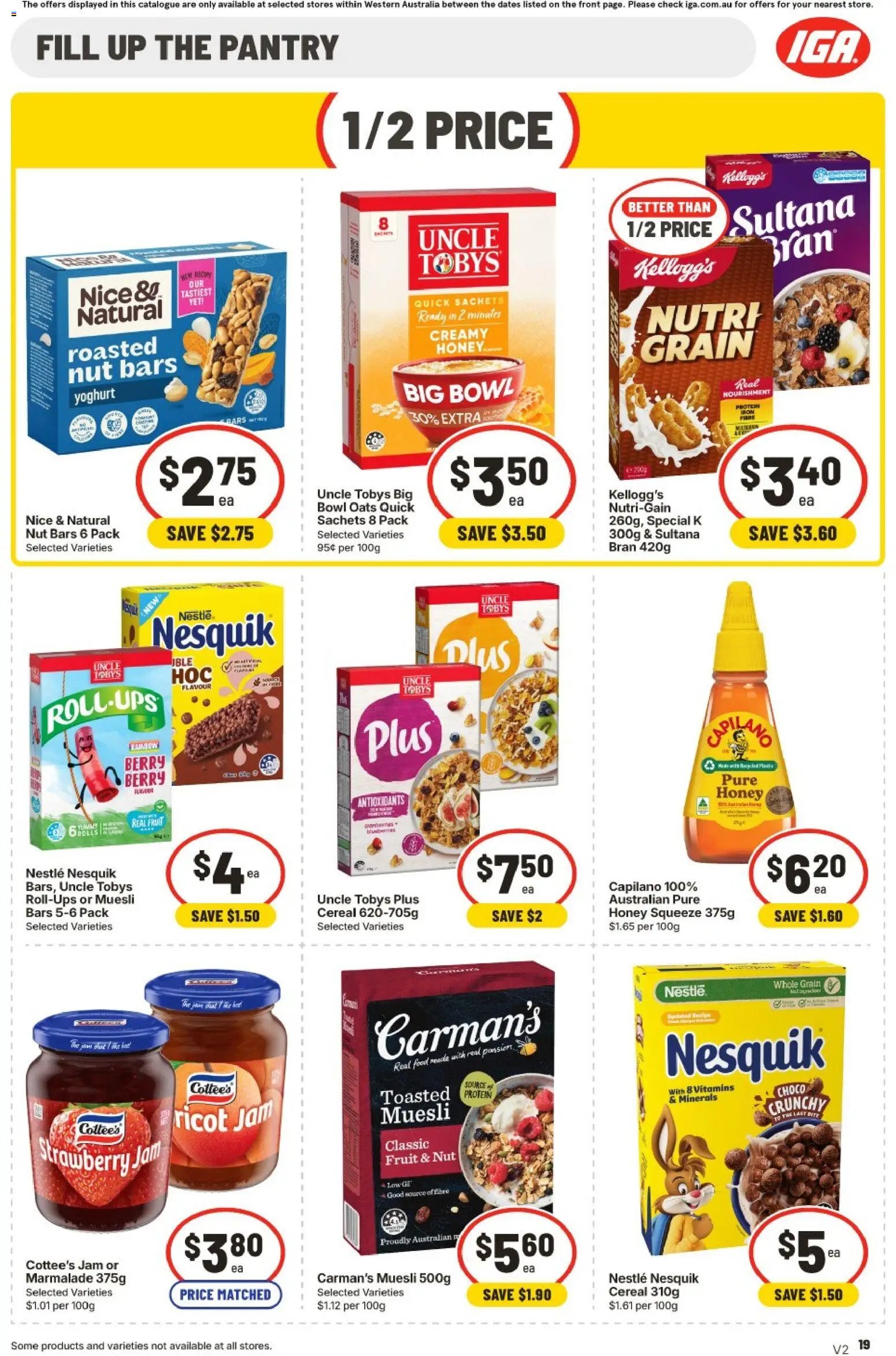 IGA catalogue from 22/07/2026 IGA catalogue WA