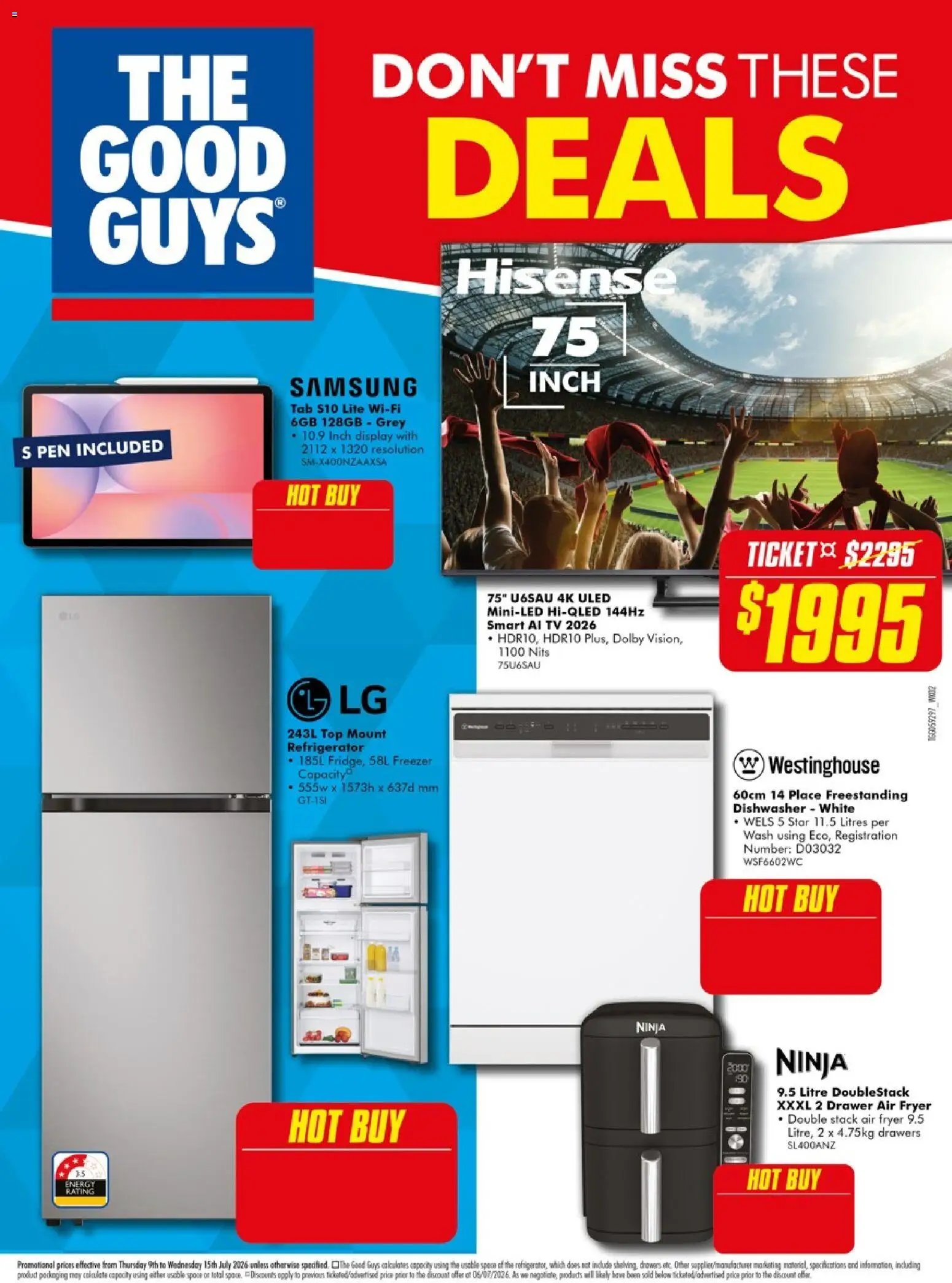 The Good Guys catalogue from 09/07/2026 The Good Guys DMTD