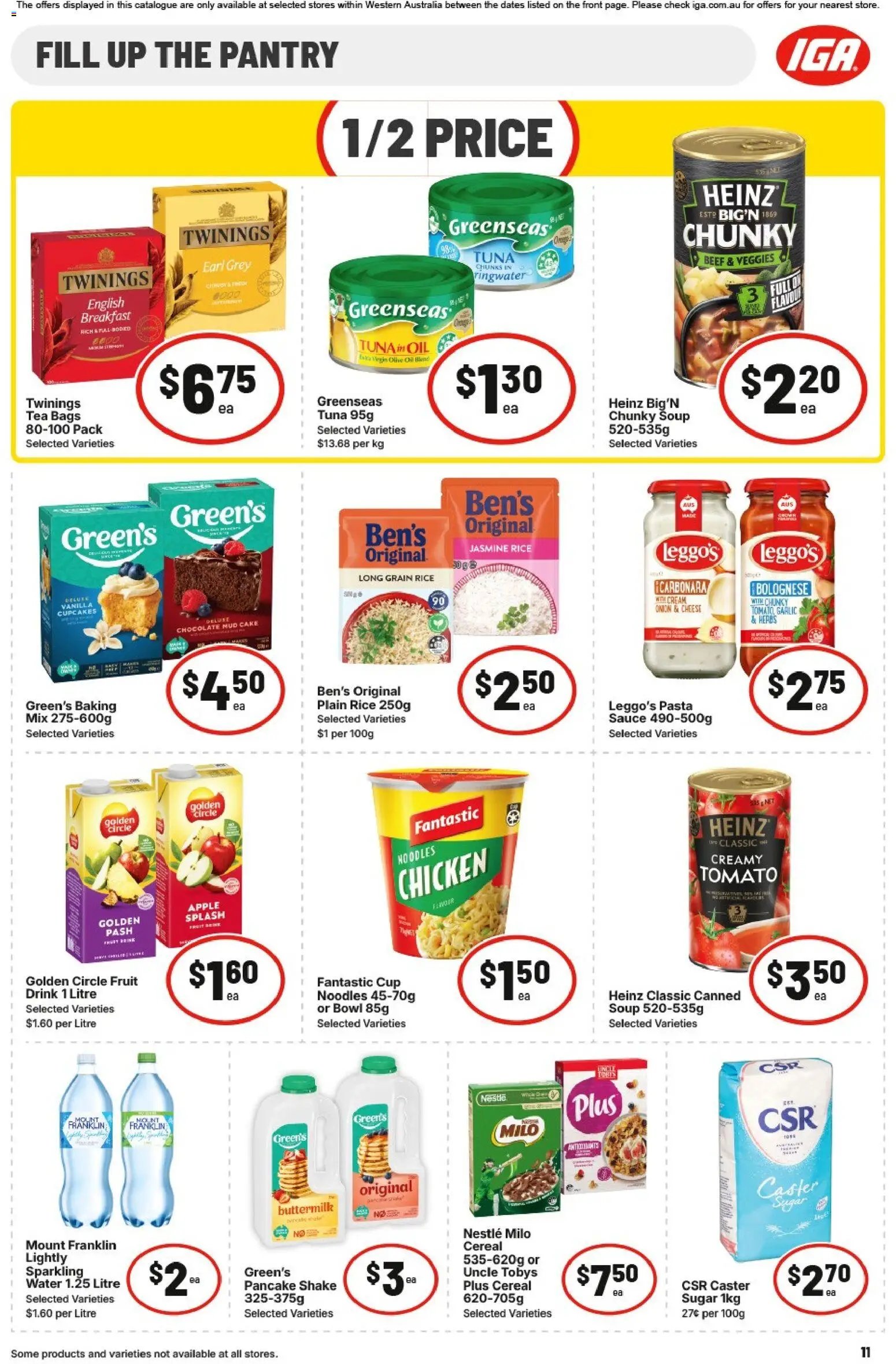 IGA catalogue from 26/08/2026 IGA catalogue Bentley