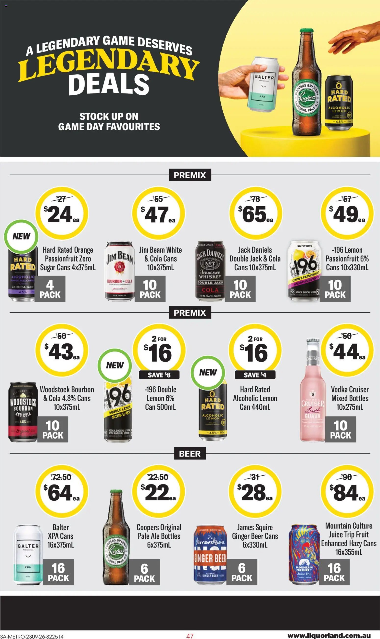 Liquorland catalogue from 23/09/2026 Liquorland catalogue SA