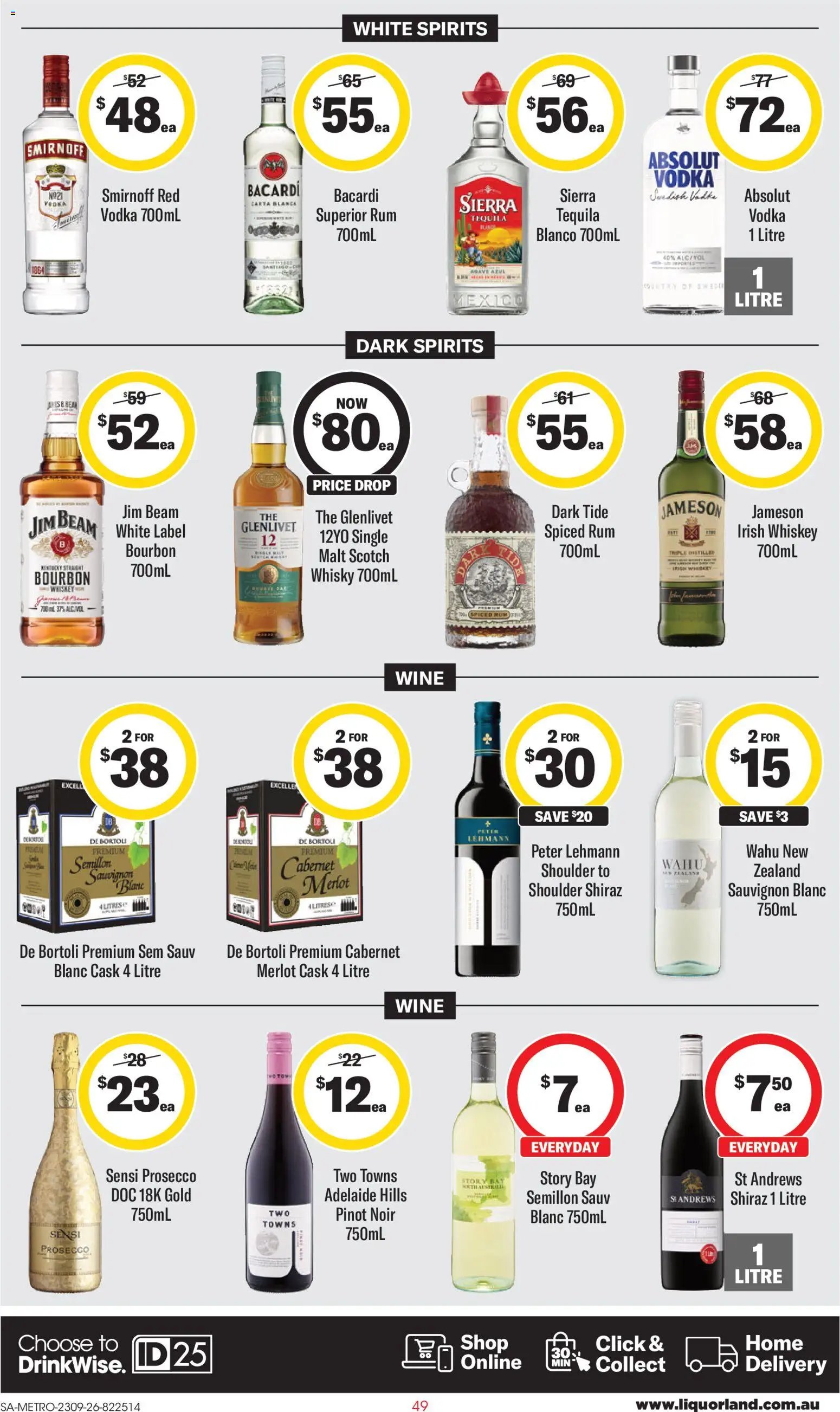Liquorland catalogue from 23/09/2026 Liquorland catalogue SA