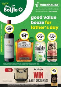 The Bottle-O catalogue from 10/08/2026 Good Value Booze, For Good Value People. QLD 10/08