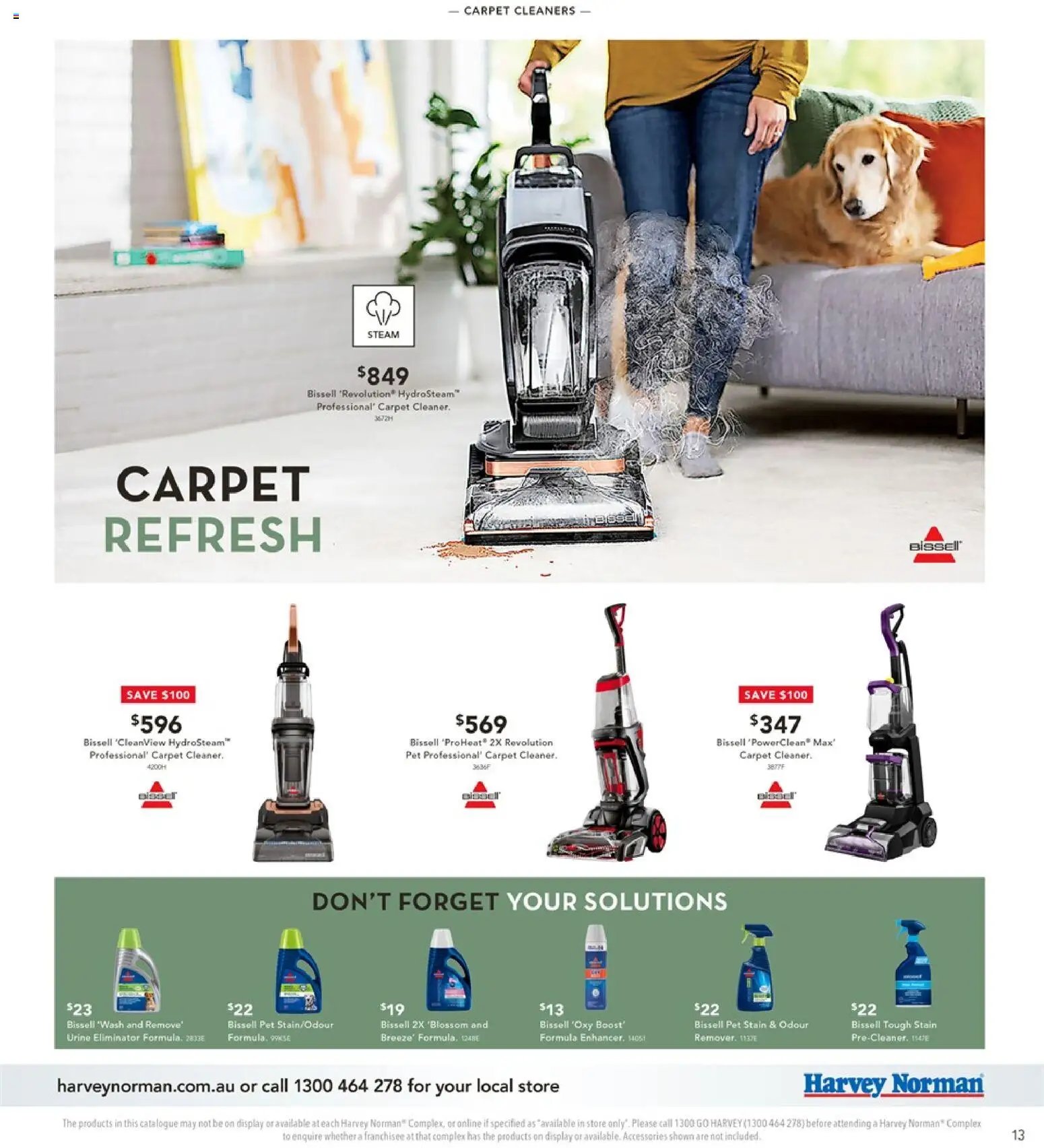 Harvey Norman catalogue from 01/10/2026 Harvey Norman Spring Clean