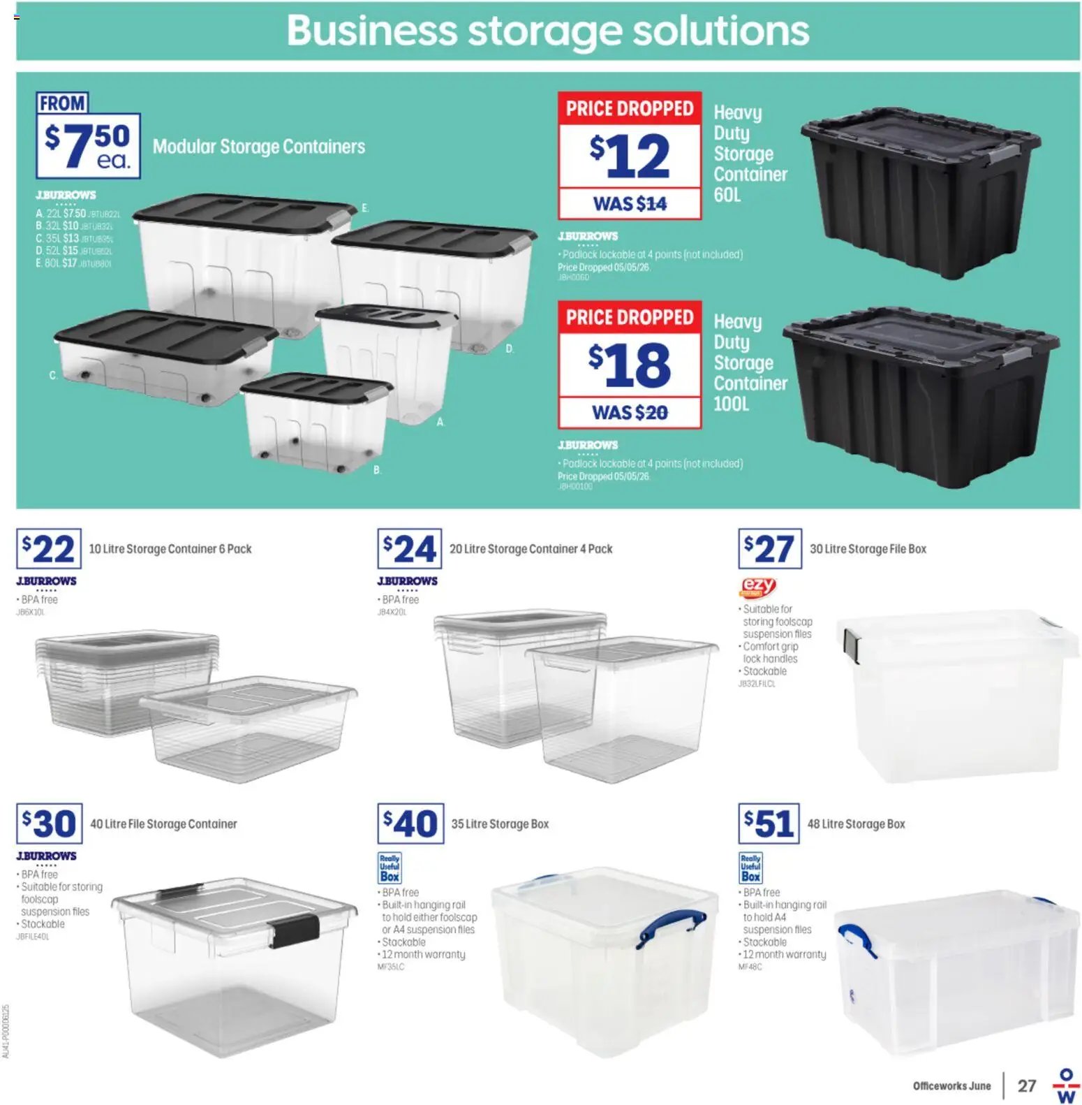 Officeworks catalogue from 28/05/2026 Officeworks catalogue