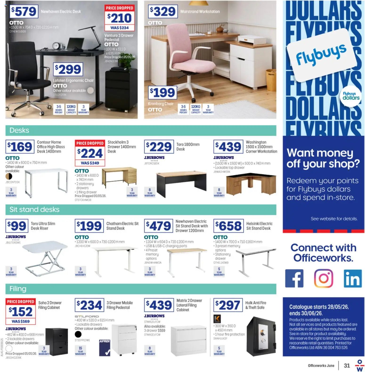 Officeworks catalogue from 28/05/2026 Officeworks catalogue