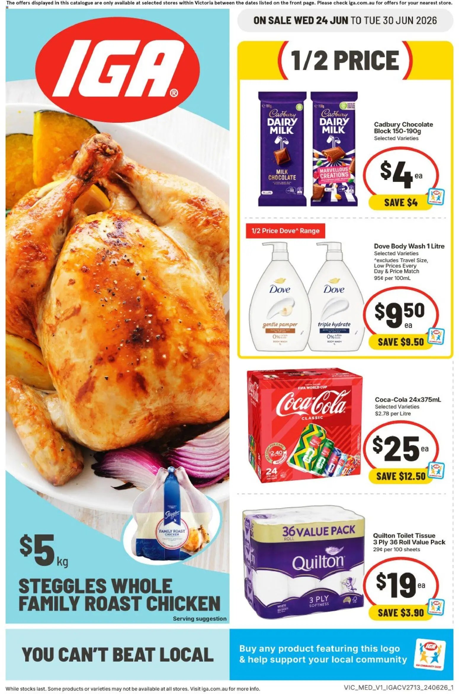 IGA catalogue from 24/06/2026 IGA Extra specials VIC