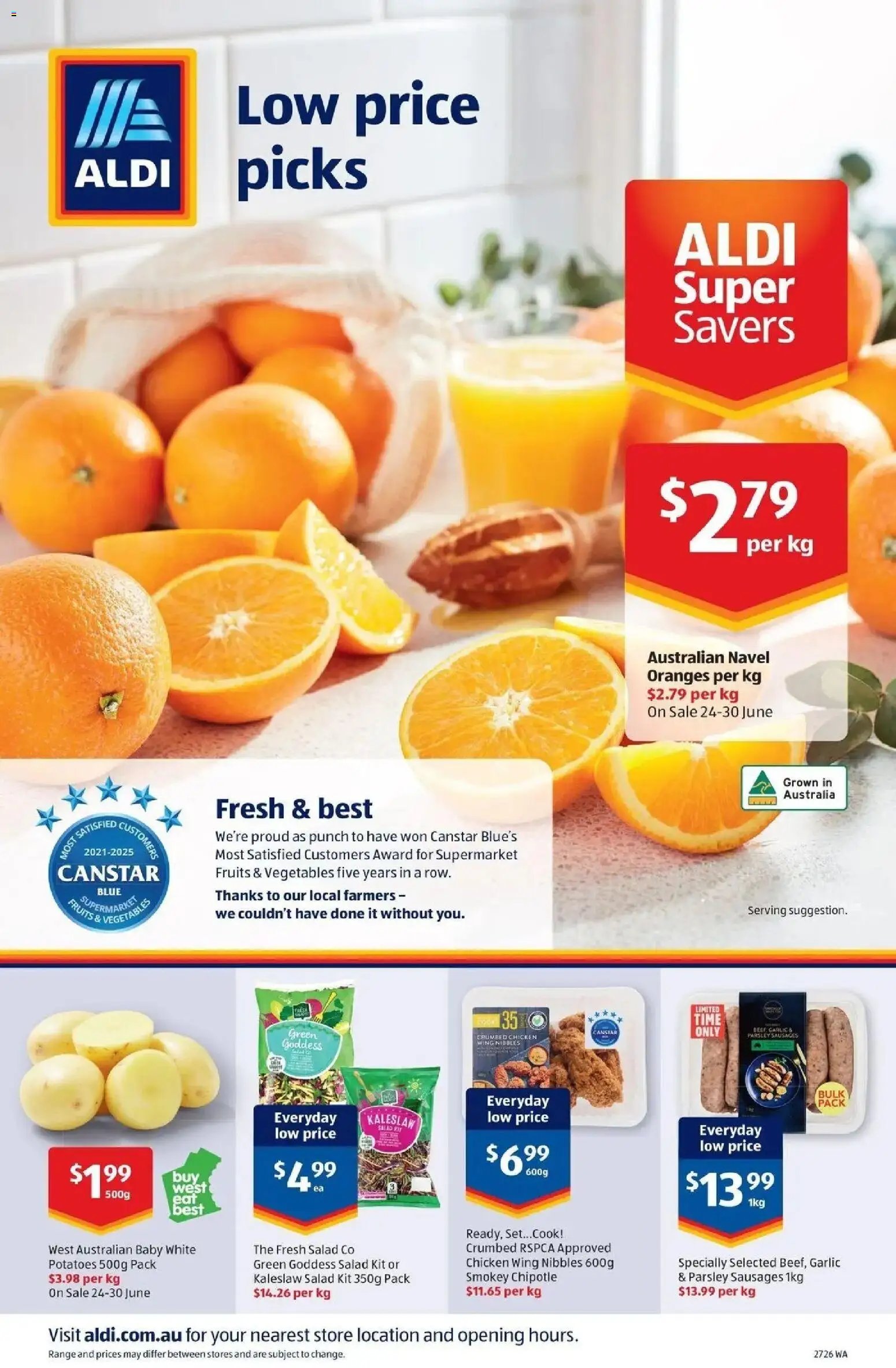 Aldi catalogue from 01/07/2026 Aldi - Special Buys WA